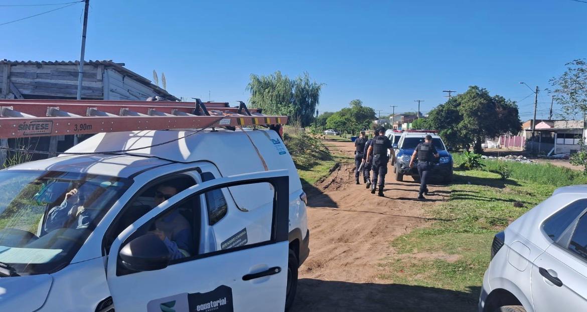 Ação realizada pela Guarda Municipal e CEEE Equatorial fiscalizou três estabelecimentos e deflagou crime de receptação