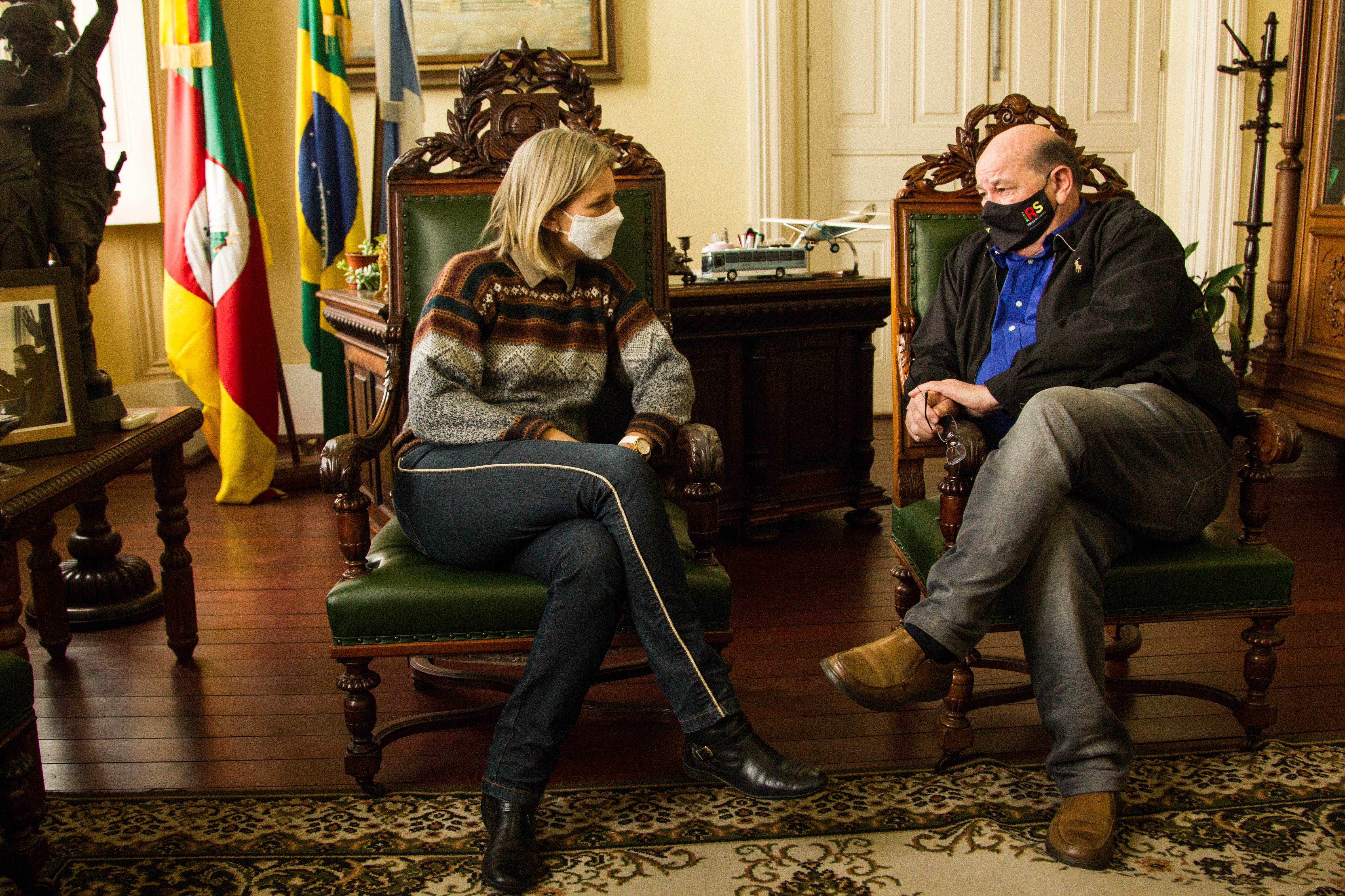 Encontro ocorreu no Paço Municipal nesta sexta-feira (20)