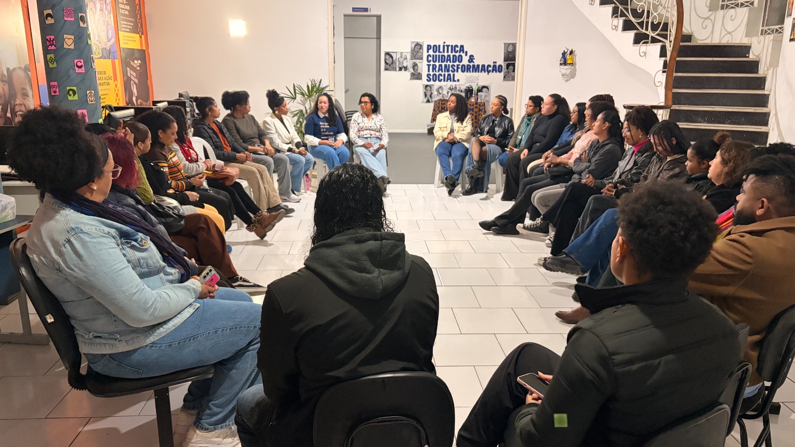 Roda de conversa ocorreu na Smir/Casa da Igualdade Racial