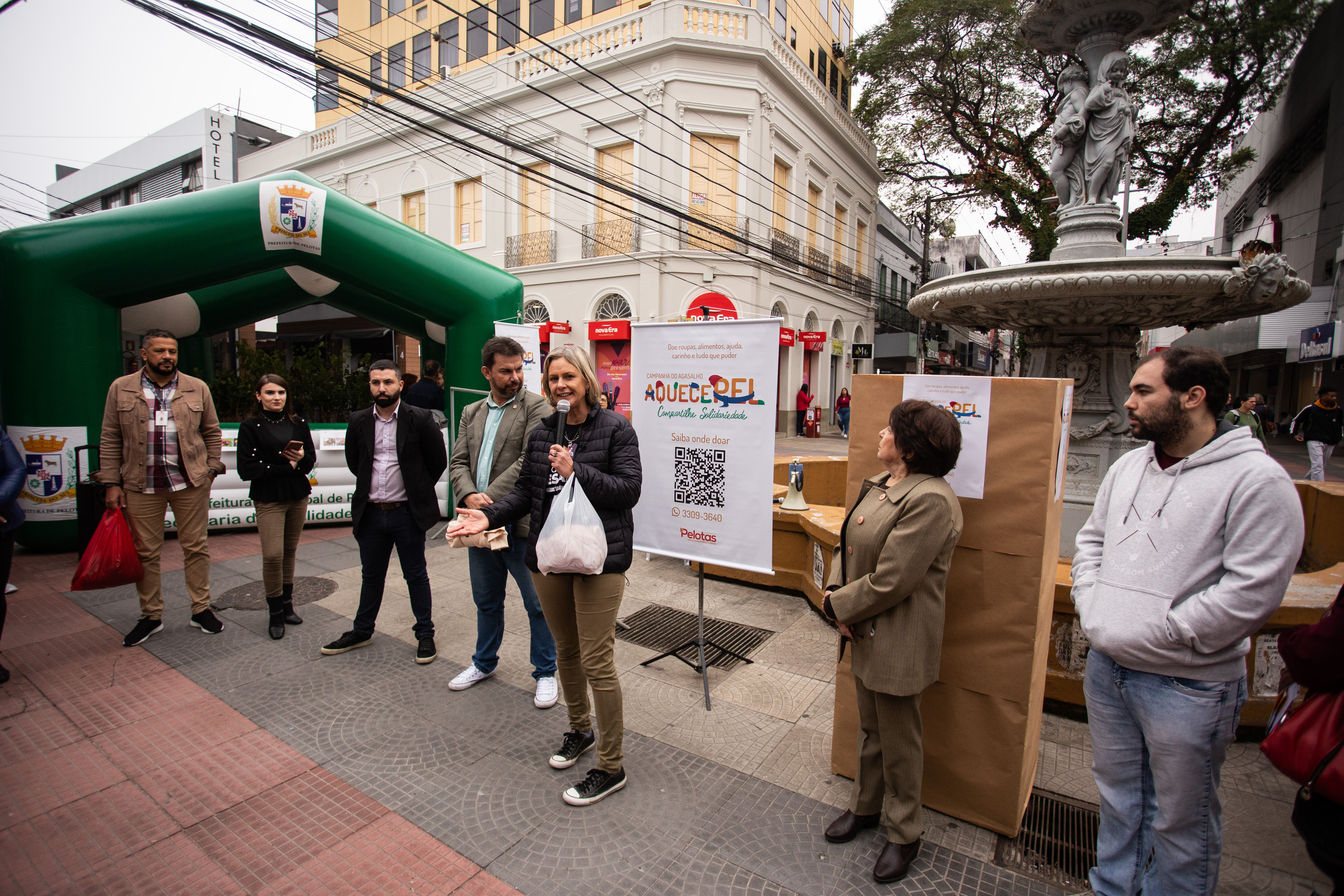 Com o slogan AquecePel: Compartilhe Solidariedade, campanha deste ano conta com 16 pontos de coleta