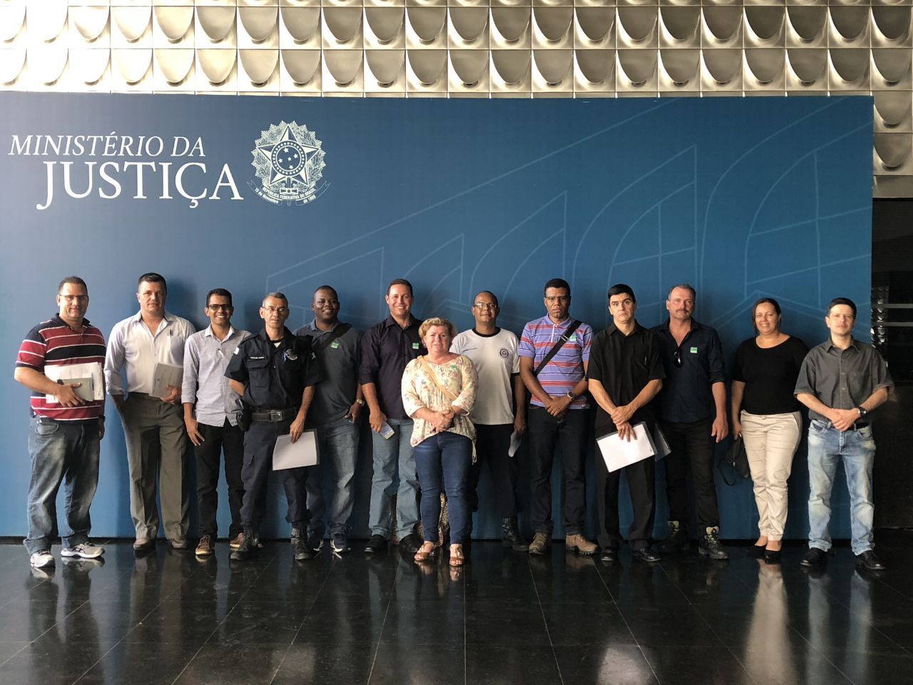 Dois agentes da GM participaram do treinamento em Brasília