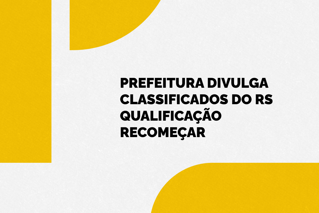 Selecionados devem fazer a matrícula nas instituições até 9 de outubro
