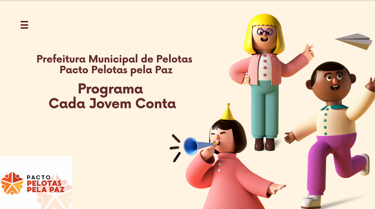 O cronograma para reinício do programa, que integra o eixo de Prevenção Social do Pacto Pelotas pela Paz, se estende até o dia 25 deste mês