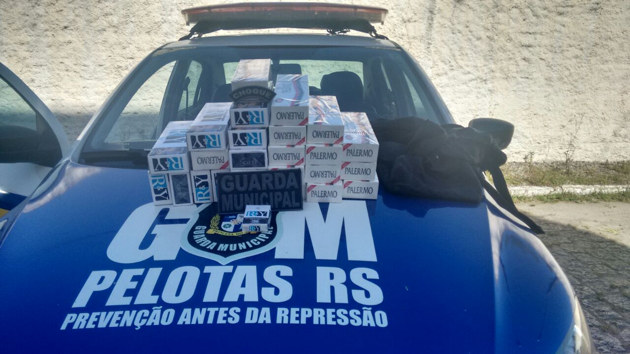 Uma pessoa foi presa atuando no comercio ilegal
