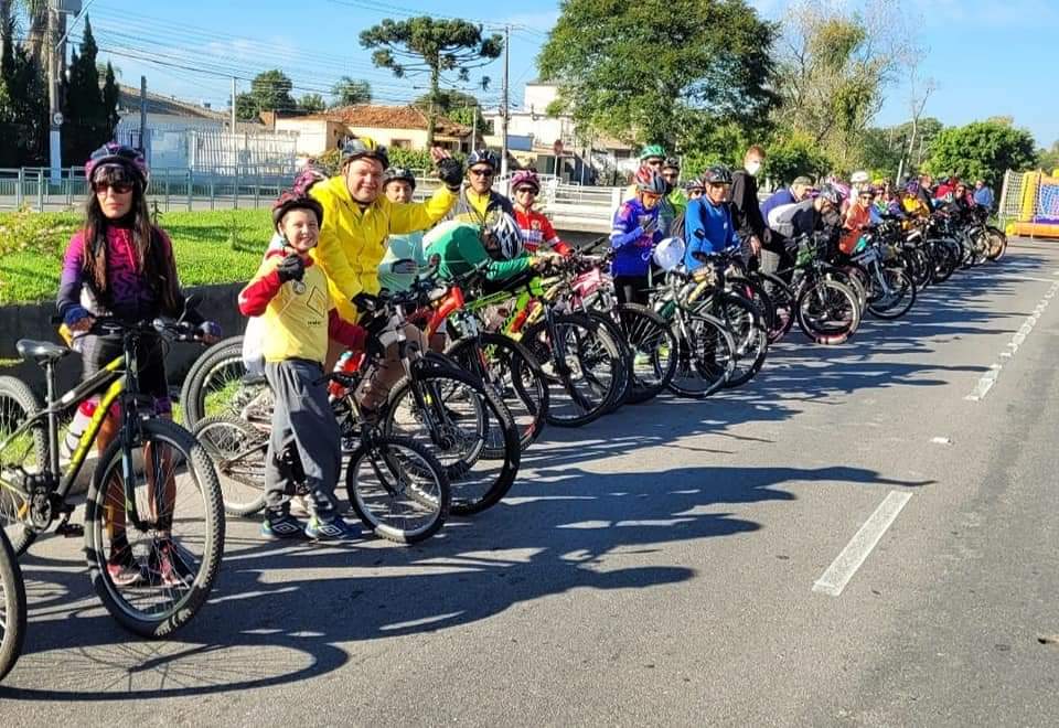 Passeio ciclístico marcado para domingo (24) é transferido para o dia 1º de outubro, devido à previsão de instabilidade