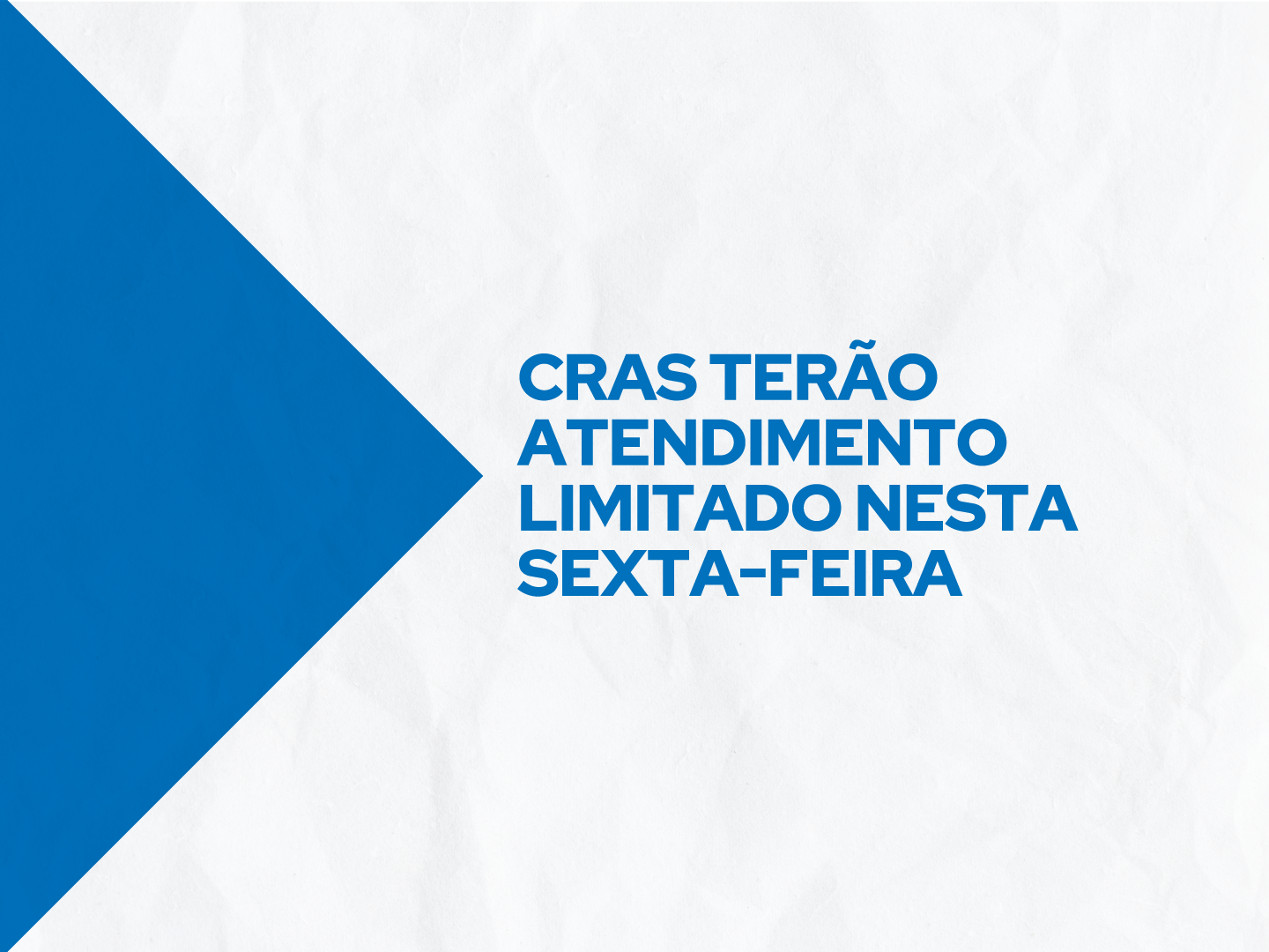 Técnicos participarão de capacitação para qualificar o atendimento à população