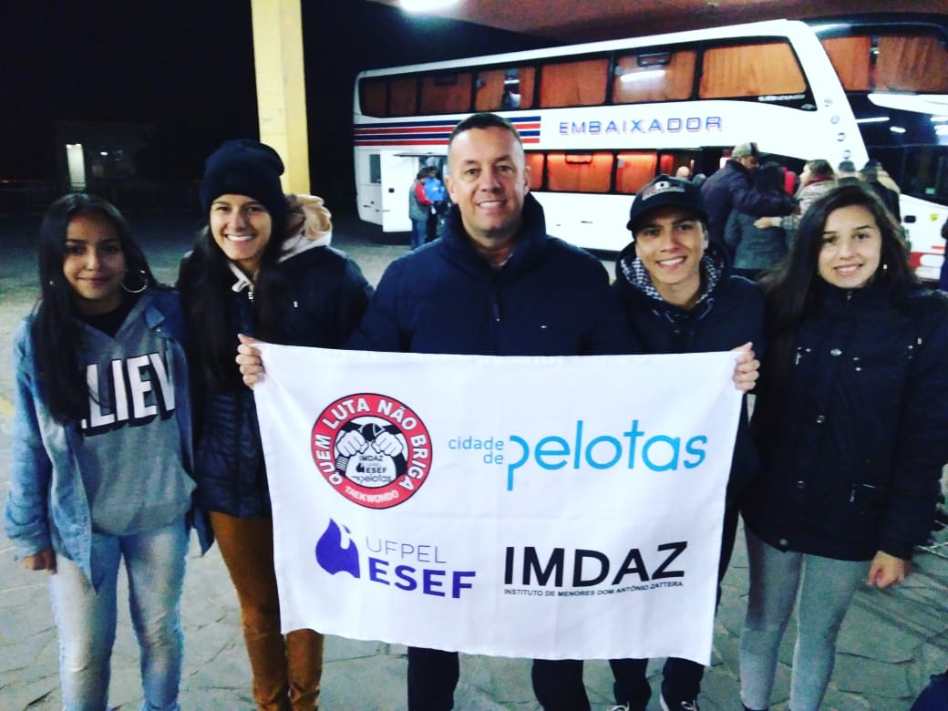 Projeto Quem Luta Não Briga representa Pelotas em Cuiabá