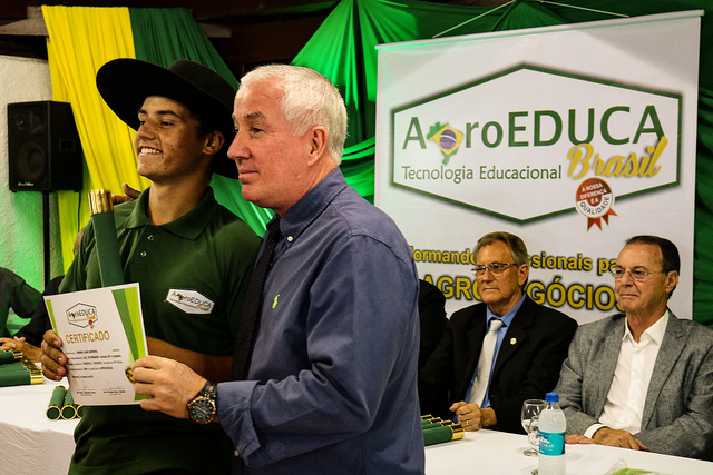 Secretário de Desenvolvimento Rural, Jair Seidel, também acompanhou a solenidade