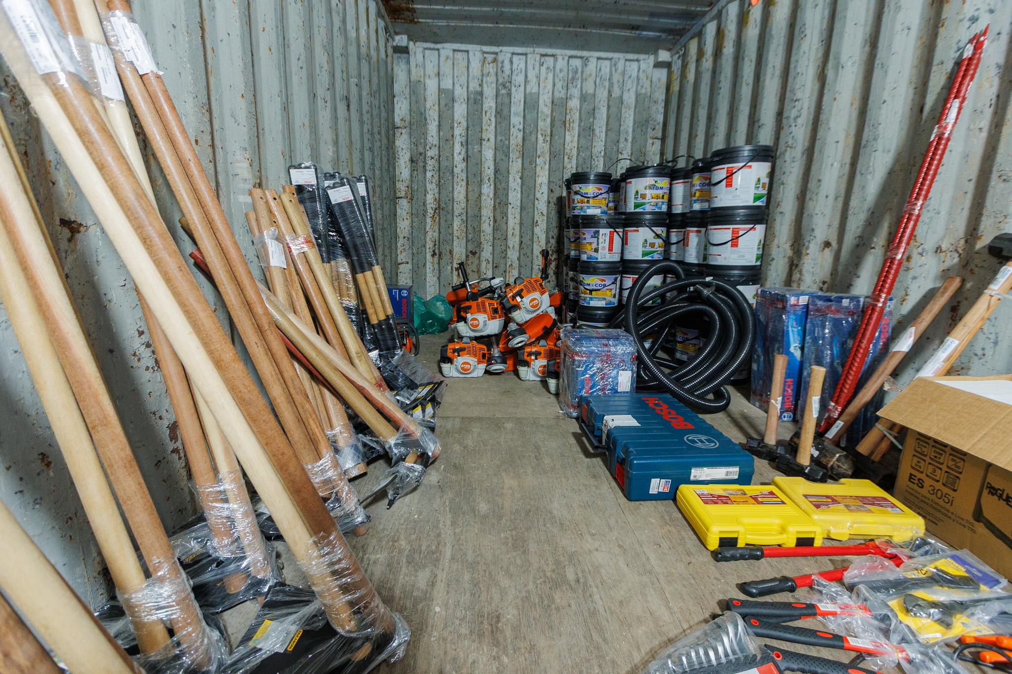 Construtora entregou cerca de R$ 70 mil em equipamentos