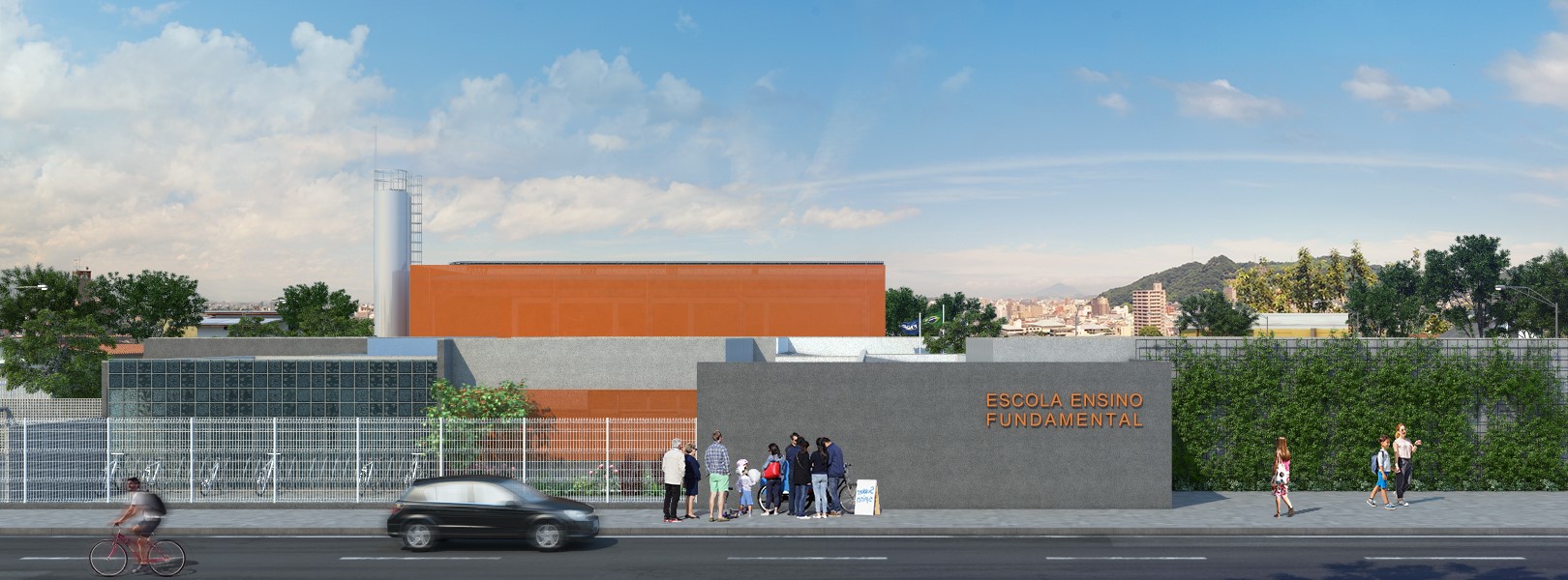 Obra da escola em turno integral no loteamento Dunas teve início nesta semana. Cronograma é de 14 meses de duração