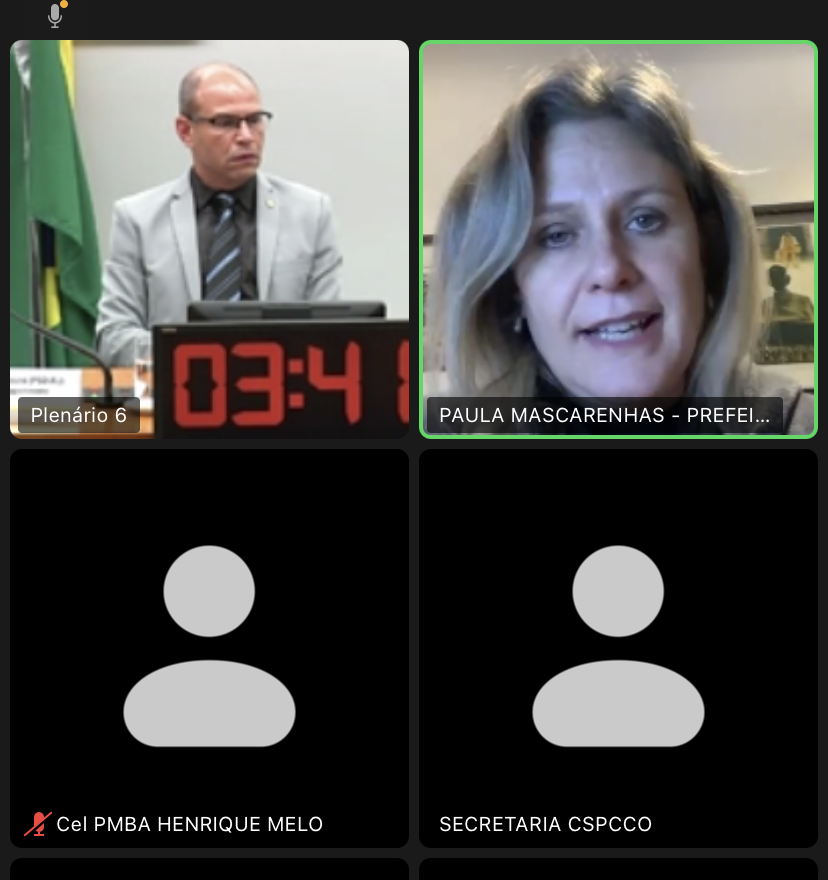 Presença da prefeita foi solicitada devido ao destaque de Pelotas em ações de segurança pública em nível nacional