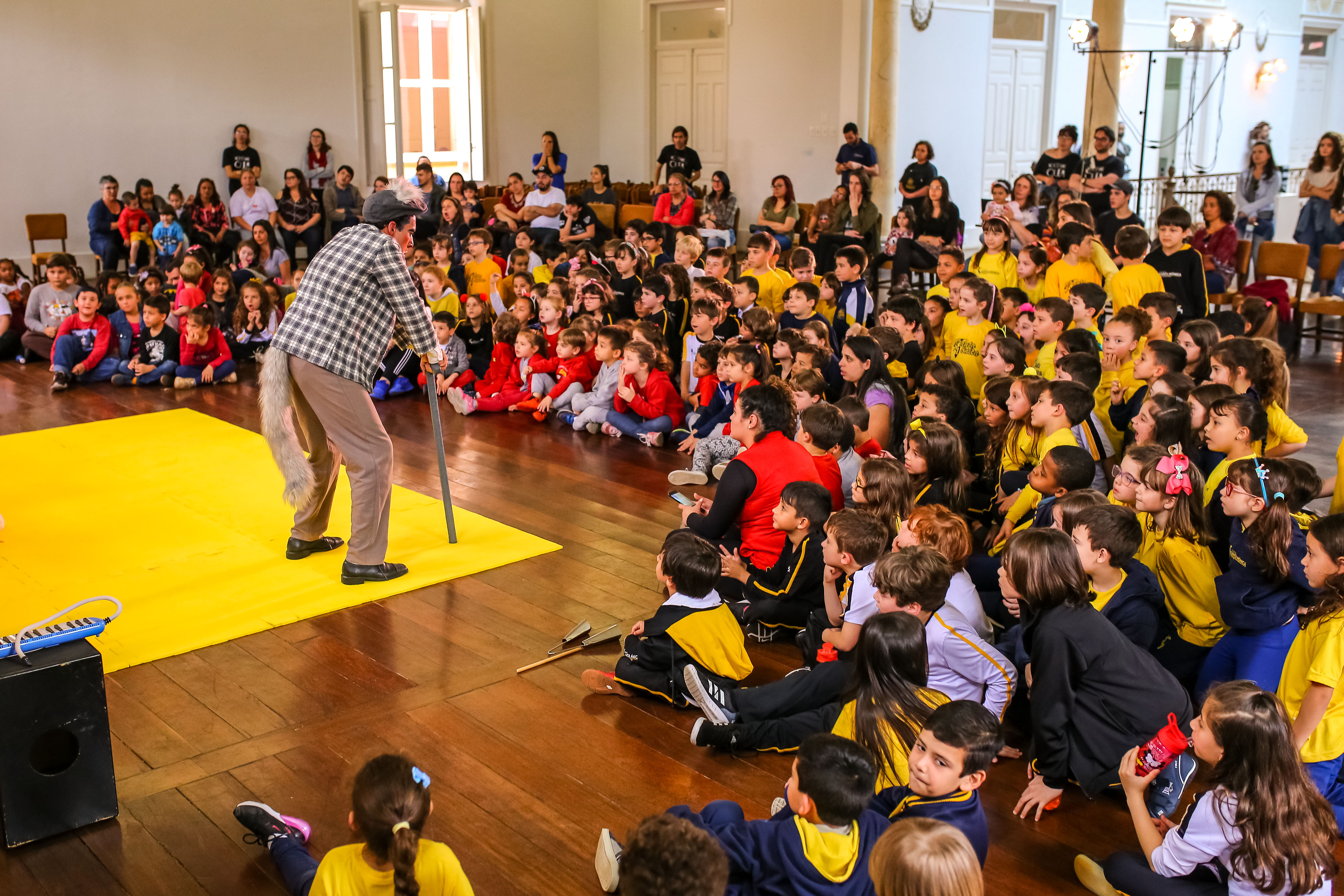 Peça teatral financiada pelo Procultura foi apresentada na Bibliotheca Pública. No feriado (12) a sessão será aberta ao público, com entrada franca