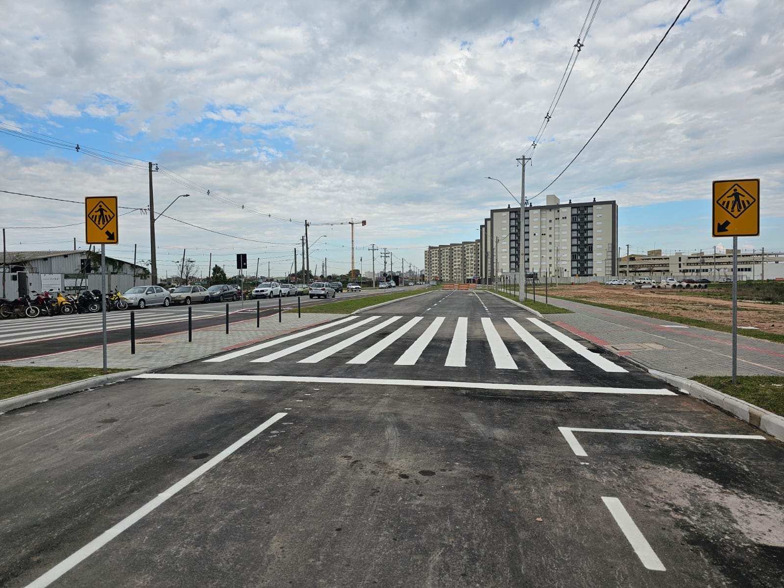 Extensão de 400 metros na avenida Mozart Vitor Russomano tem trânsito nos dois sentidos