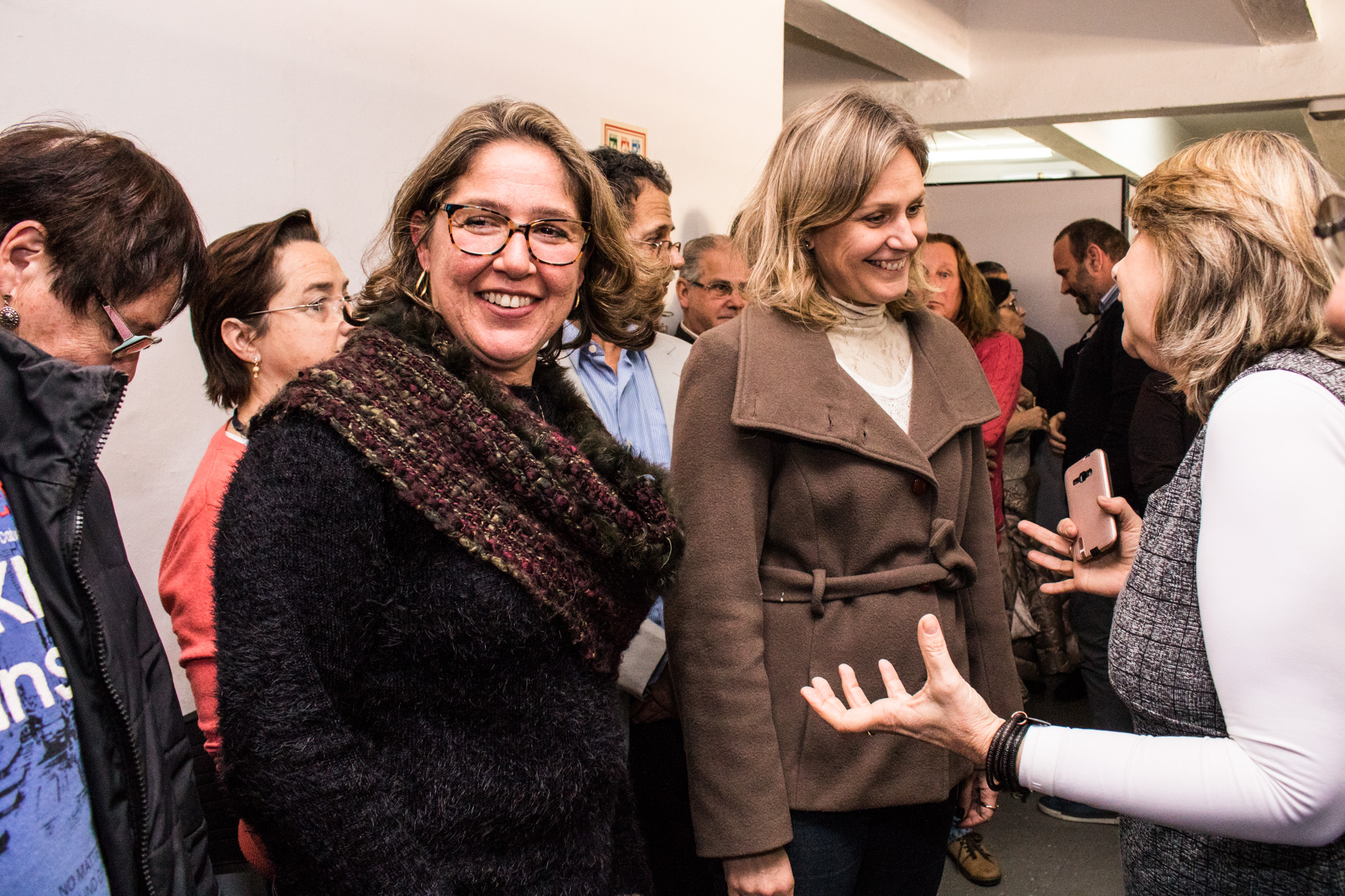 Roberta Paganini foi recebida durante evento informal realizado na Secretaria de Saúde