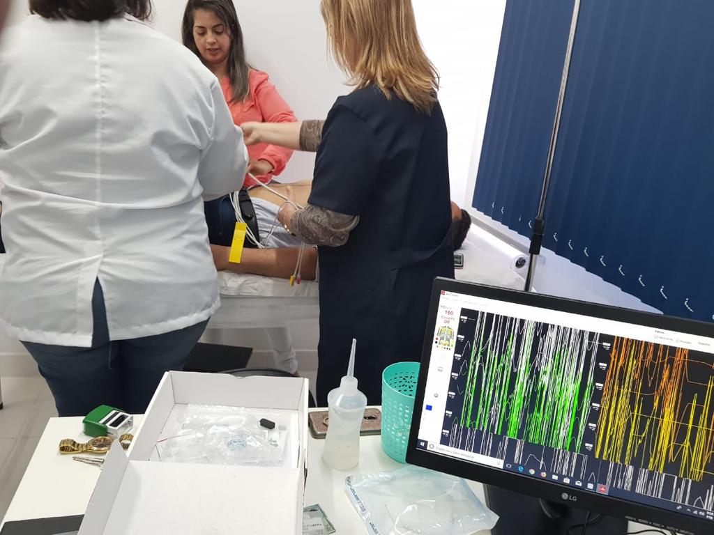 Servidores da UBS Cerrito Alegre também participaram, a pedido, da aula da técnica terapêutica