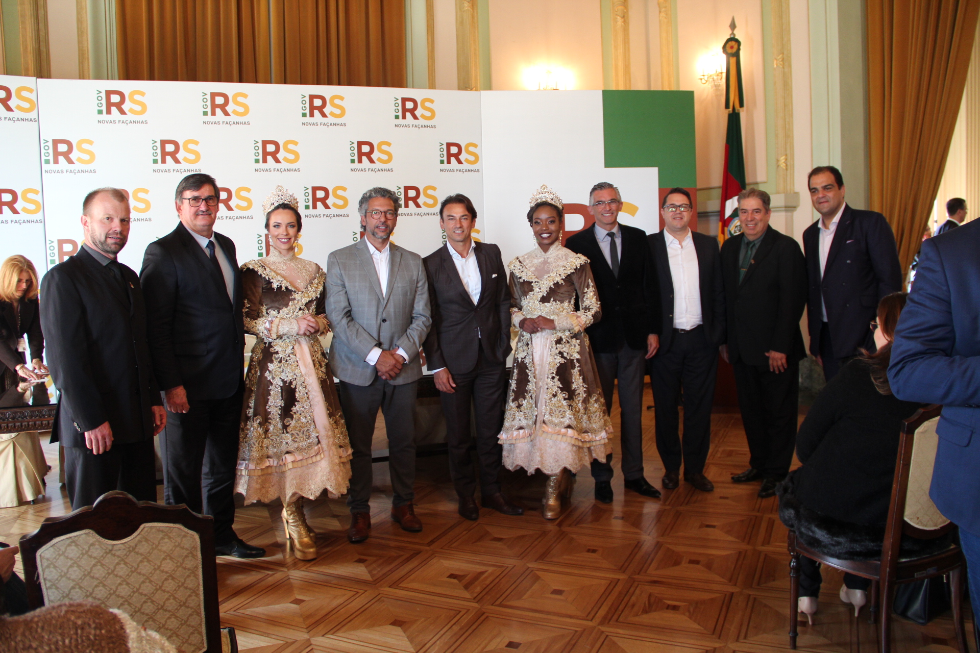 Ato oficial ocorreu em cerimônia realizada no Palácio Piratini, em Porto Alegre