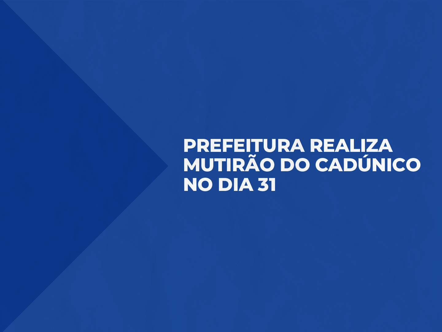 População poderá encaminhar cadastro nos Cras e pelo WhatsPel