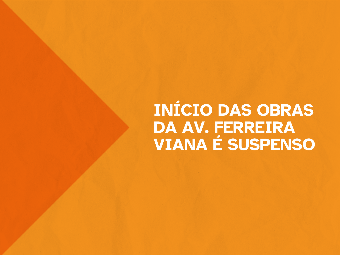 Começo da requalificação, previsto para esta quinta-feira (14), é transferido em razão da instabilidade