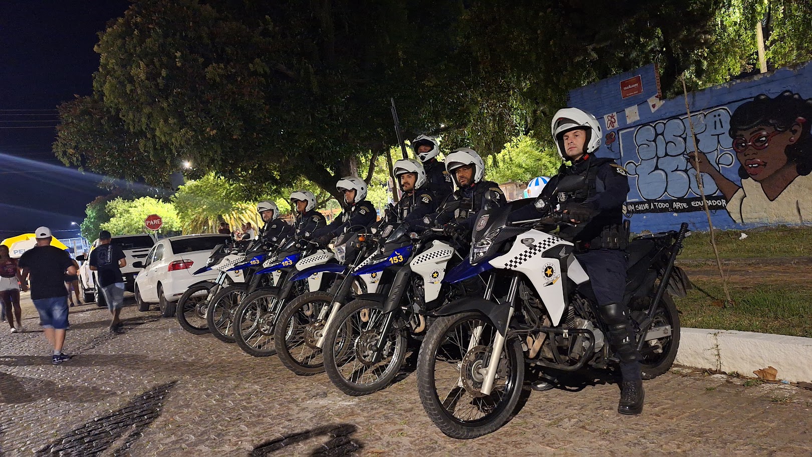 Equipes de agentes de trânsito, da Guarda Municipal e da Brigada Militar intensificam a vigilância