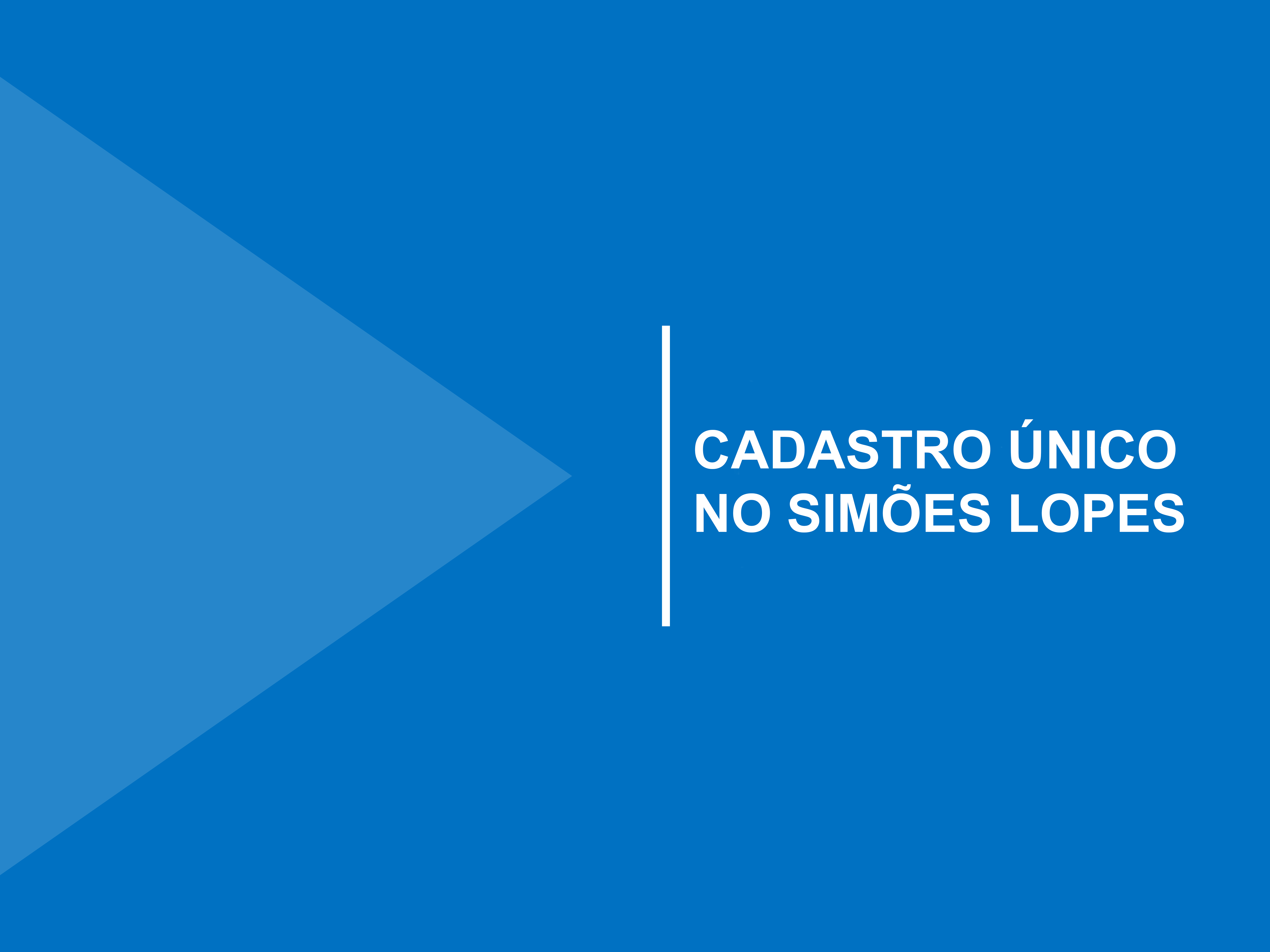 Ação ocorre no próximo sábado (24) e faz parte do projeto Cadastro no Bairro