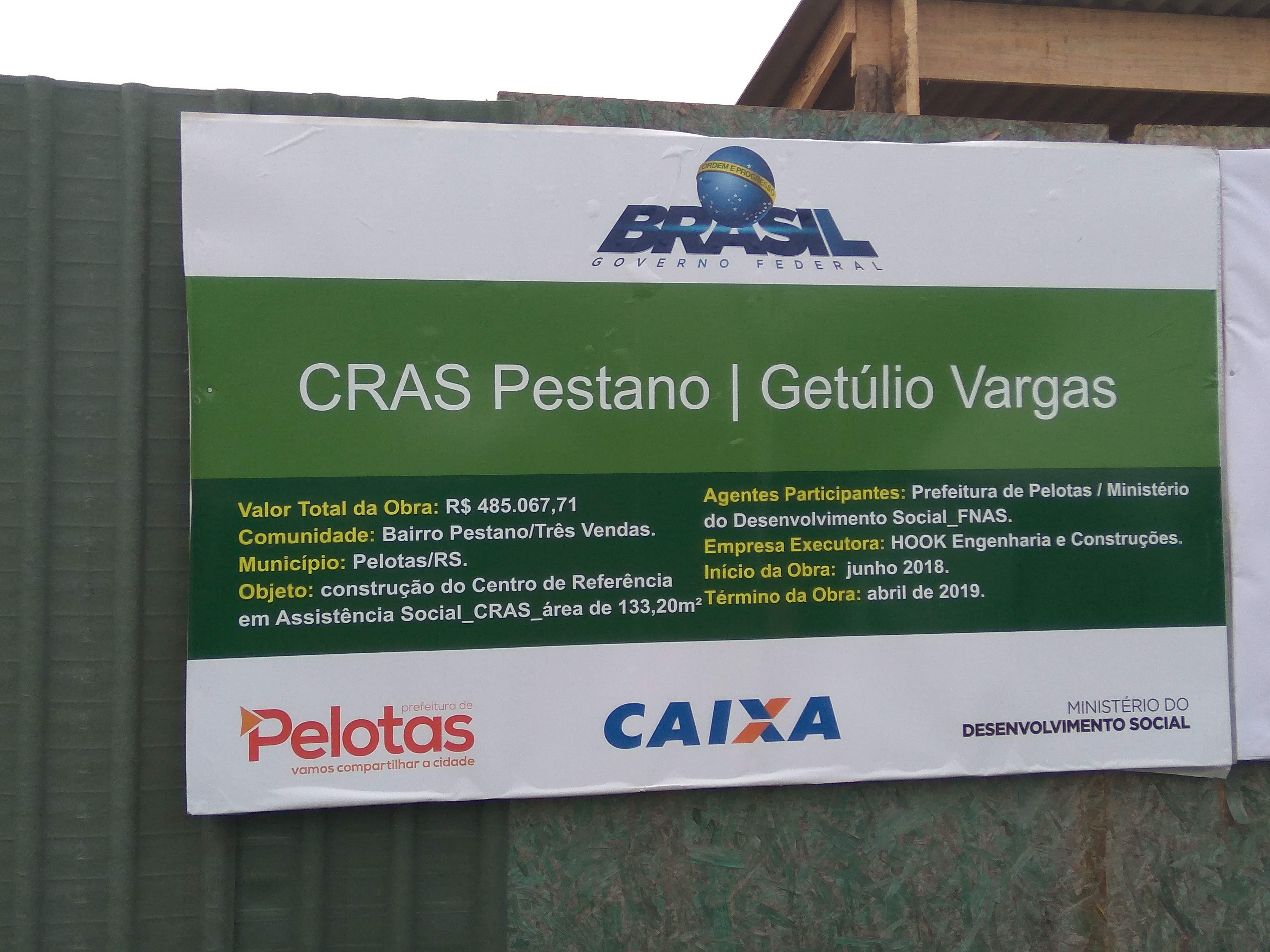 Centro Pestano/Getúlio Vargas prestará atendimento em local especialmente planejado