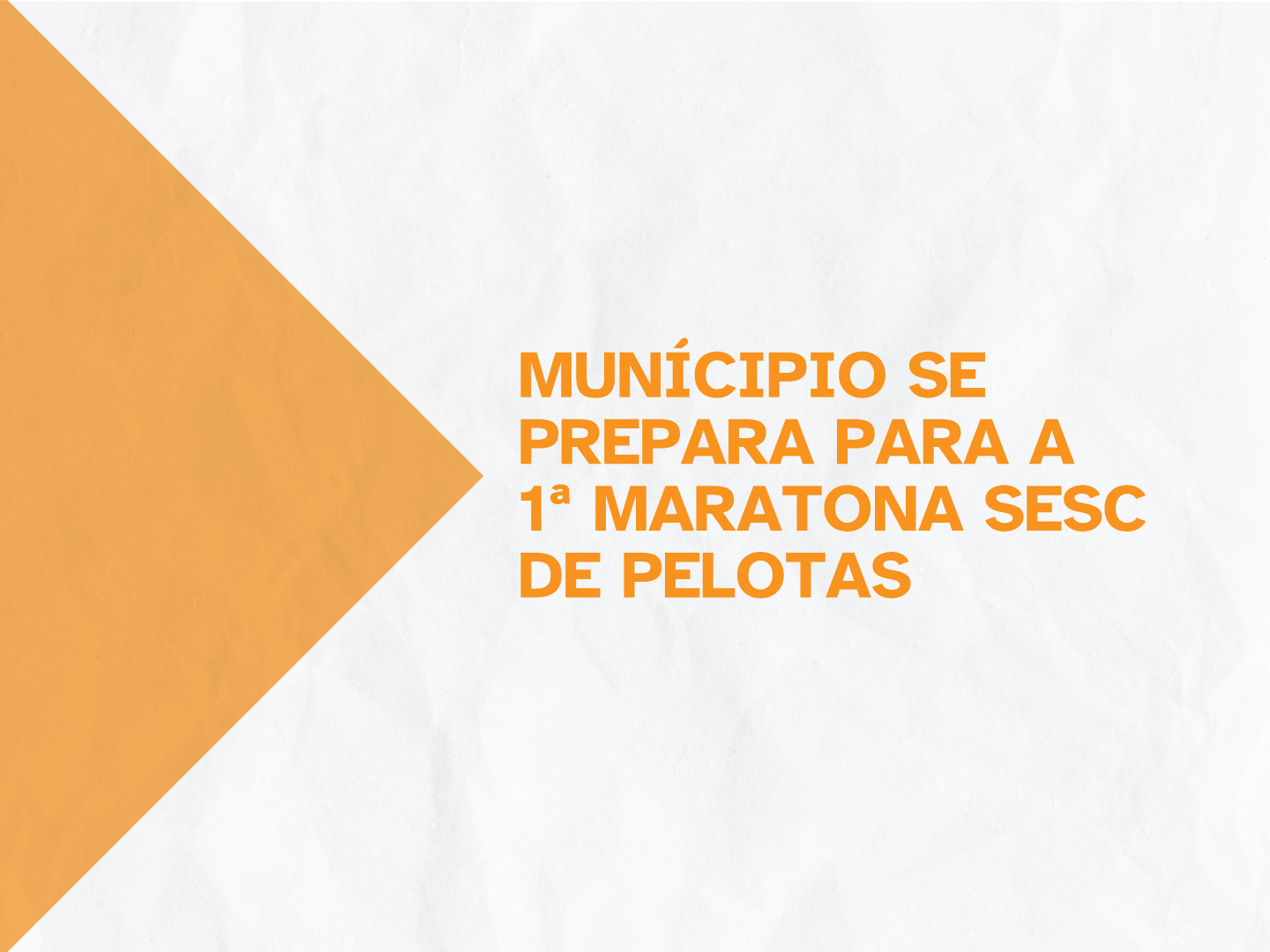 Evento será realizado no próximo domingo (15) e terá participação de atletas de todo o país