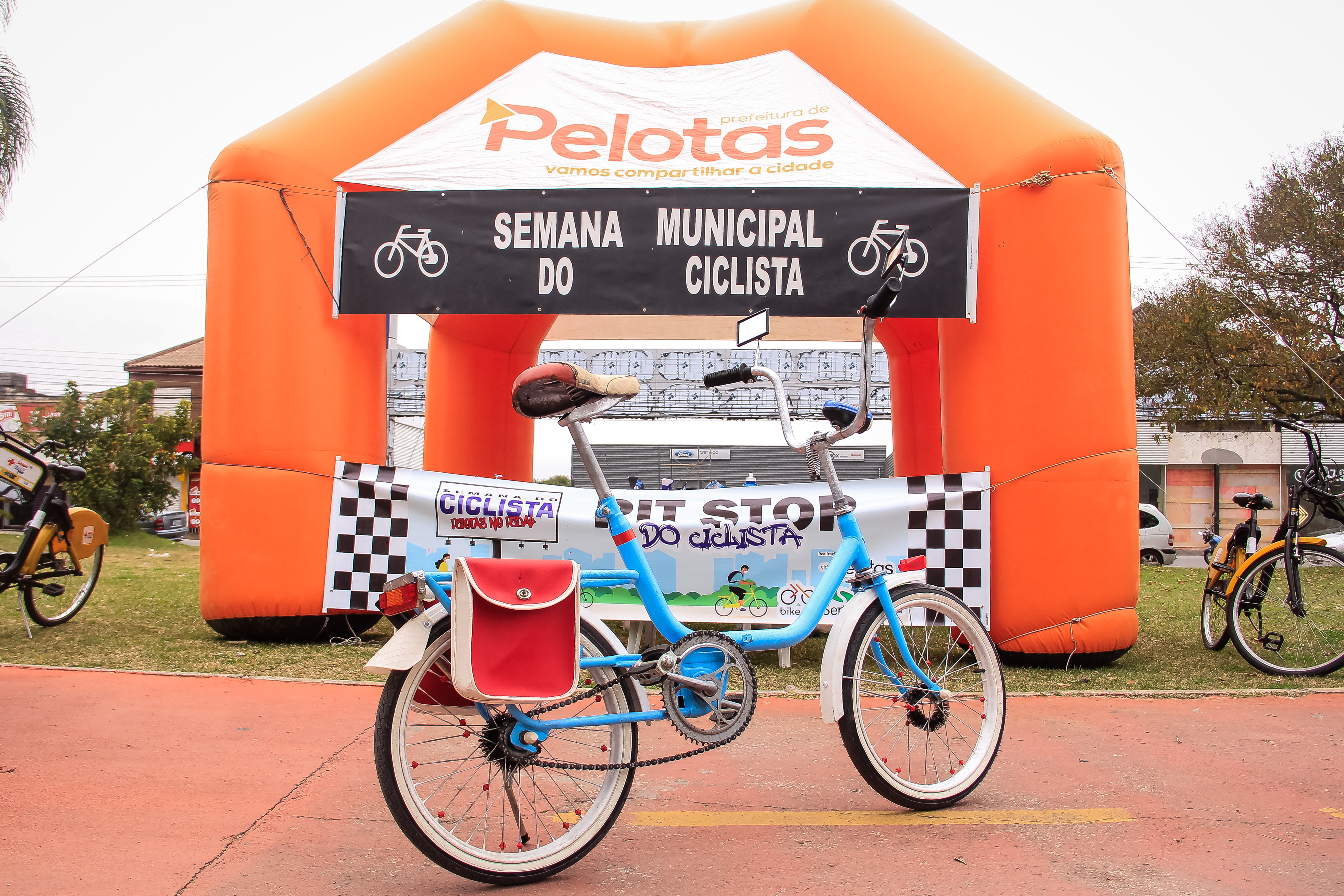 Está prevista a distribuição de brindes e passeio ciclístico na quinta-feira (19)