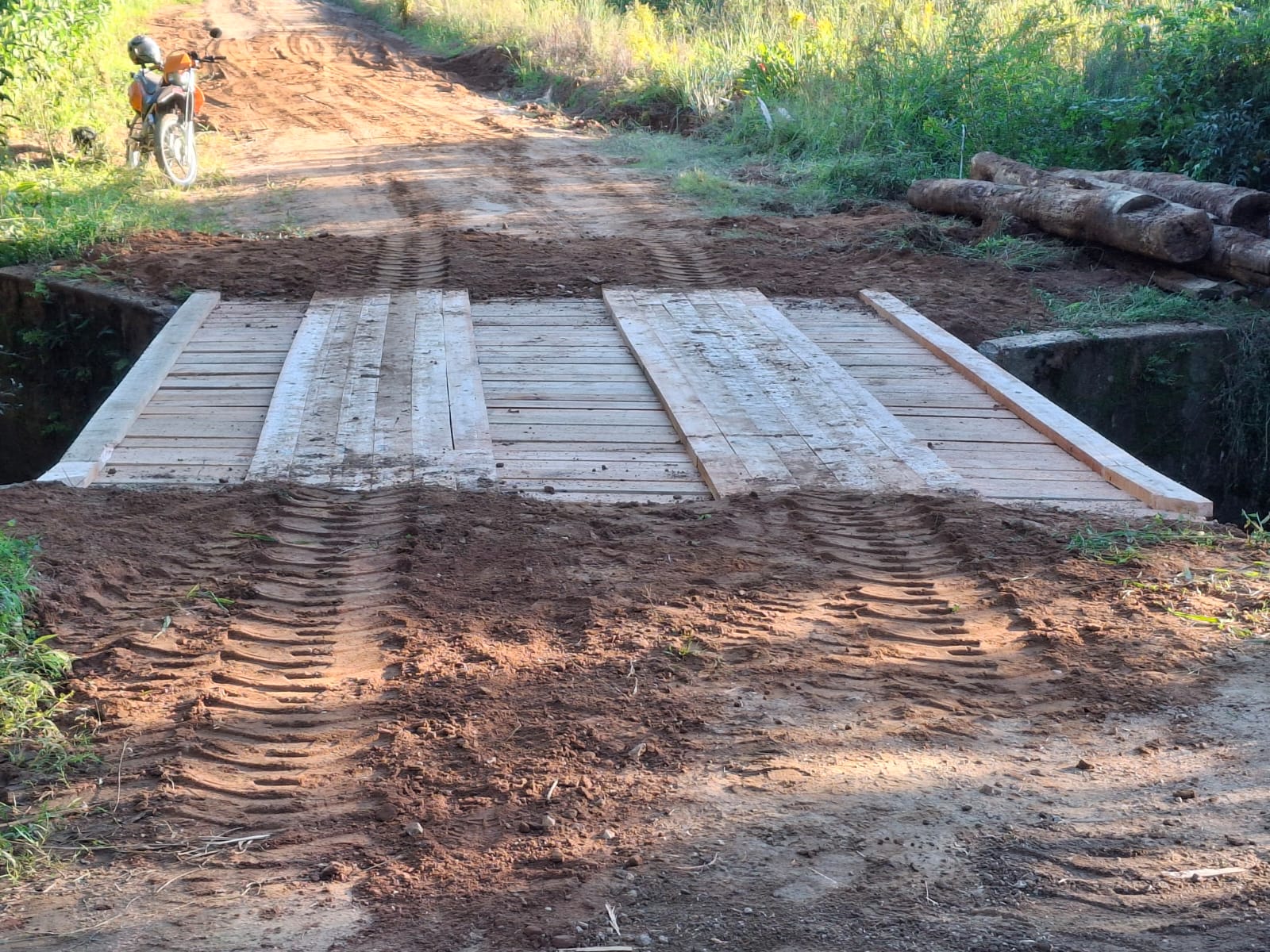 Estruturas localizadas no 8º distrito foram recuperadas pelas equipes da Secretaria de Desenvolvimento Rural (SDR)