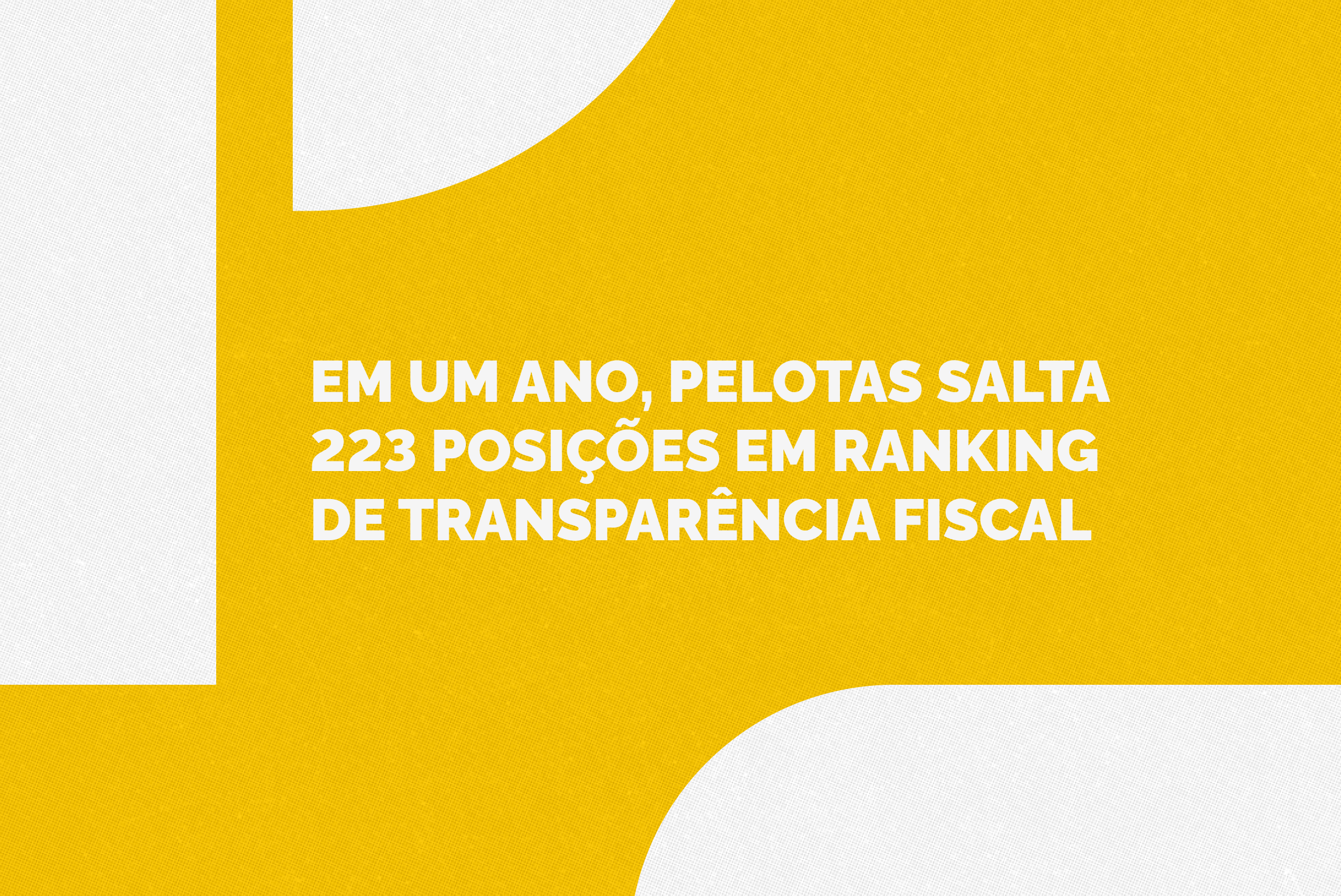 Município mantém nota A no índice de qualificação que mede a qualidade da informação contábil e fiscal da Secretaria do Tesouro Nacional
