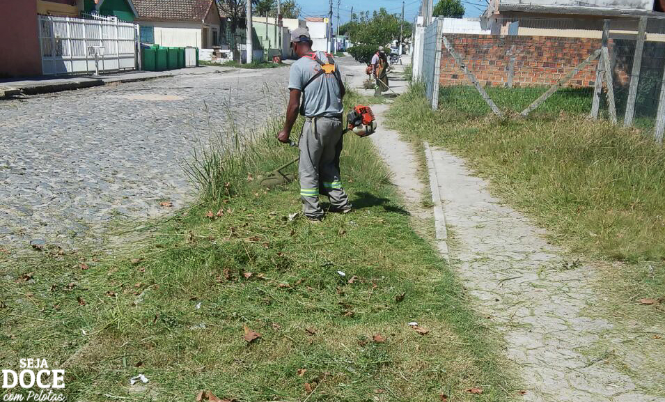Trabalhos são executados em vários bairros nesta segunda-feira (2)