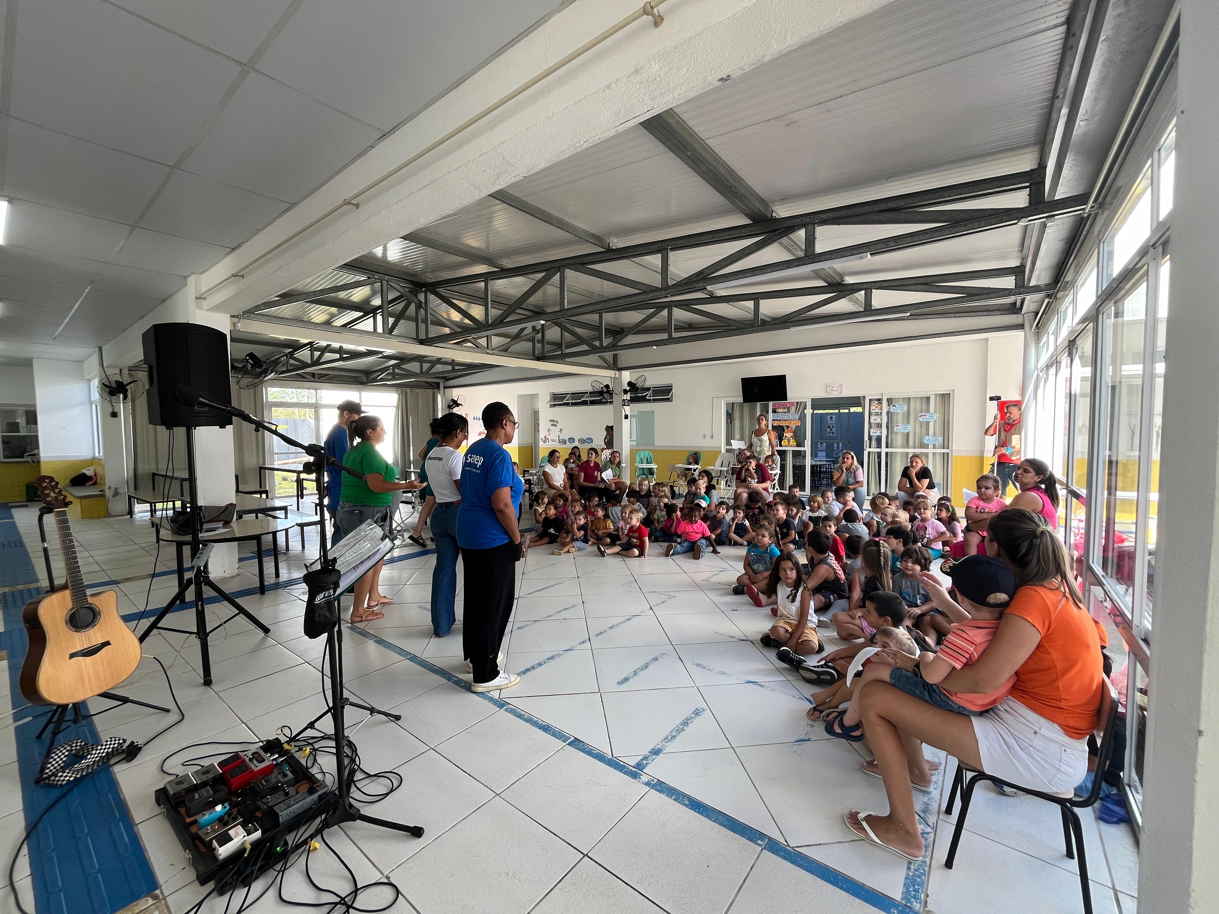 Indicação ocorreu em razão do projeto em parceria com o Sanep, Adote uma Escola, que visa desenvolver a consciência ecológica entre crianças e adolescentes
