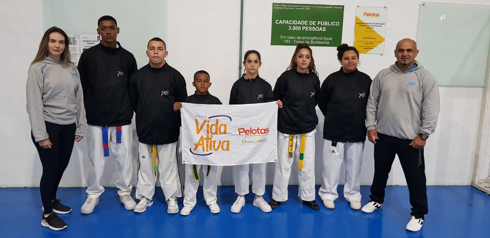 Prefeitura viabiliza a participação de seis estudantes, do bairro Dunas, no evento nacional, por meio do Pacto Pelotas pela Paz
