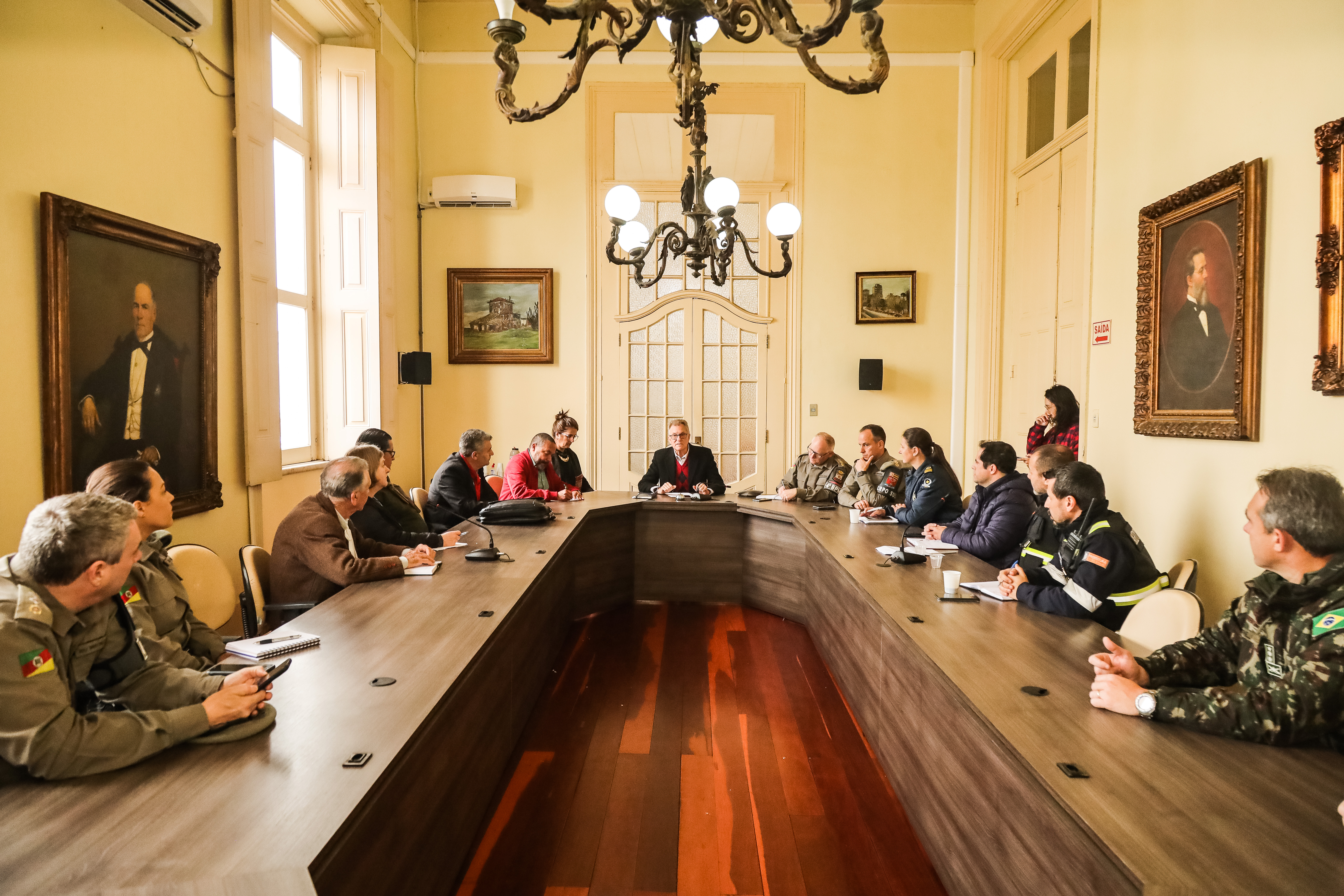 Programação para os festejos farroupilhas foi discutida durante reunião. Evento volta às ruas após dois anos