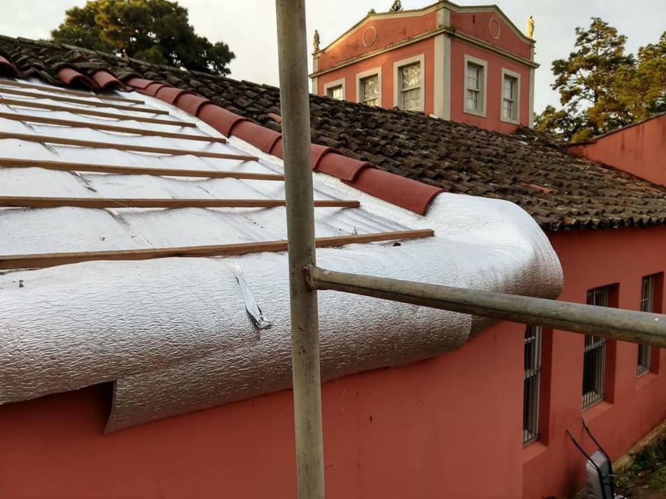 Evento que ocorreria terça (31) e teve que ser adiado devido à obra no telhado