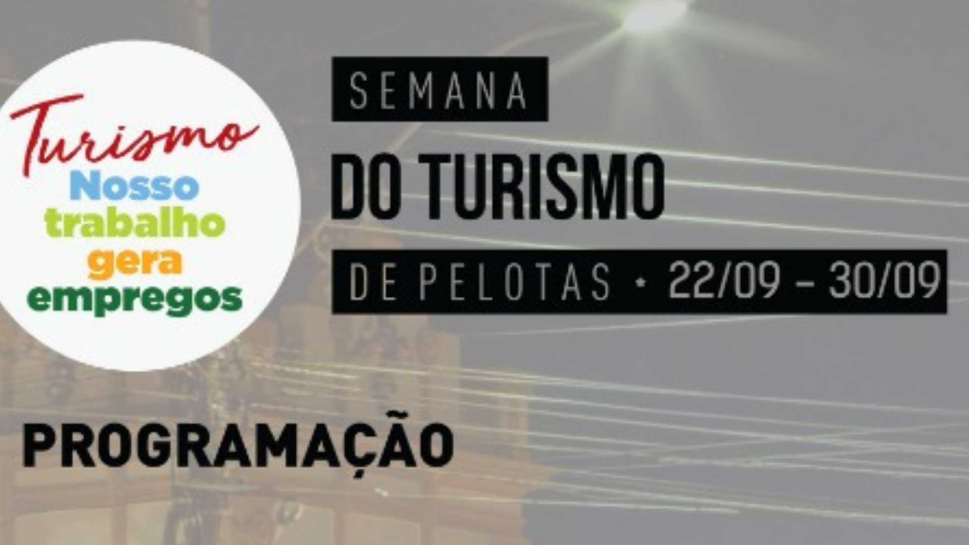 Pedalada Cultural, Torneio de Xadrez e o lançamento do projeto Turismo Virtual em Pelotas estão mantidos