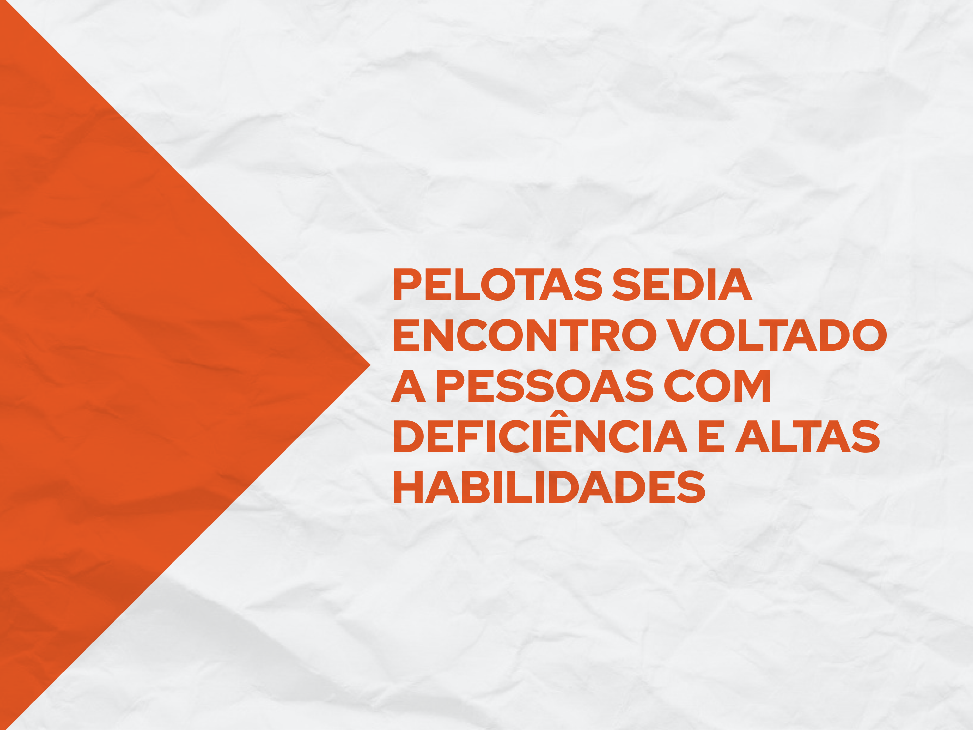 Edição do Fórum Permanente da Política Pública Estadual está marcada para o dia 7 de novembro no município