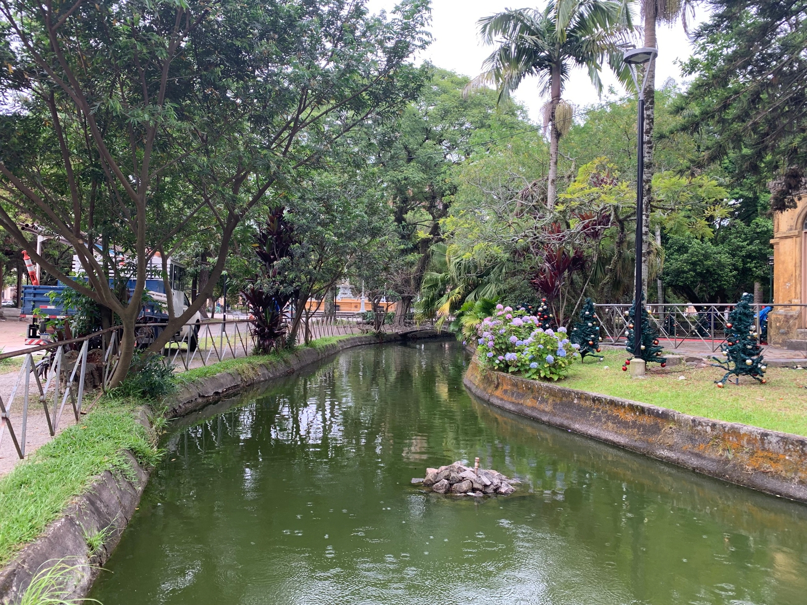A intervenção é essencial para preservar as espécies aquáticas e a paisagem natural do local