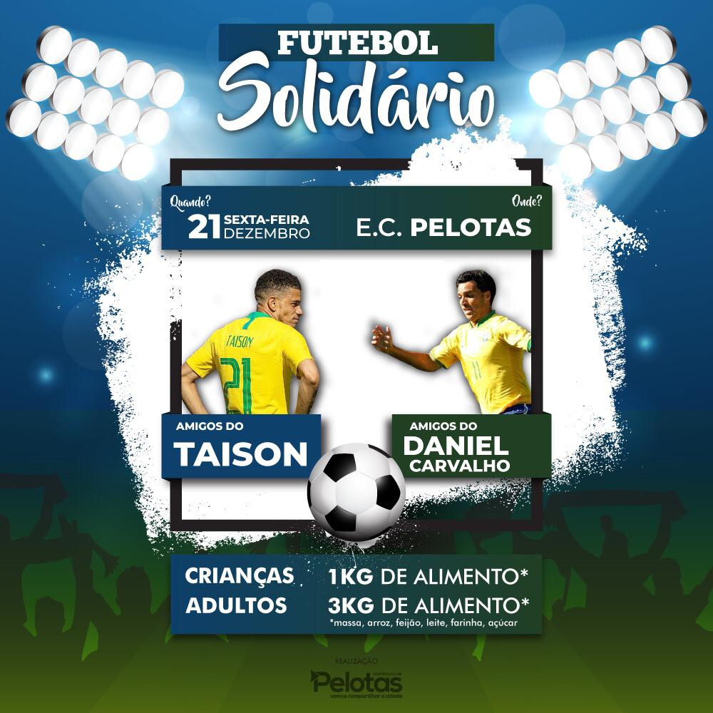 Ingresso paro o jogo do dia 21 é um quilo de alimento não perecível para crianças e três quilos para adultos
