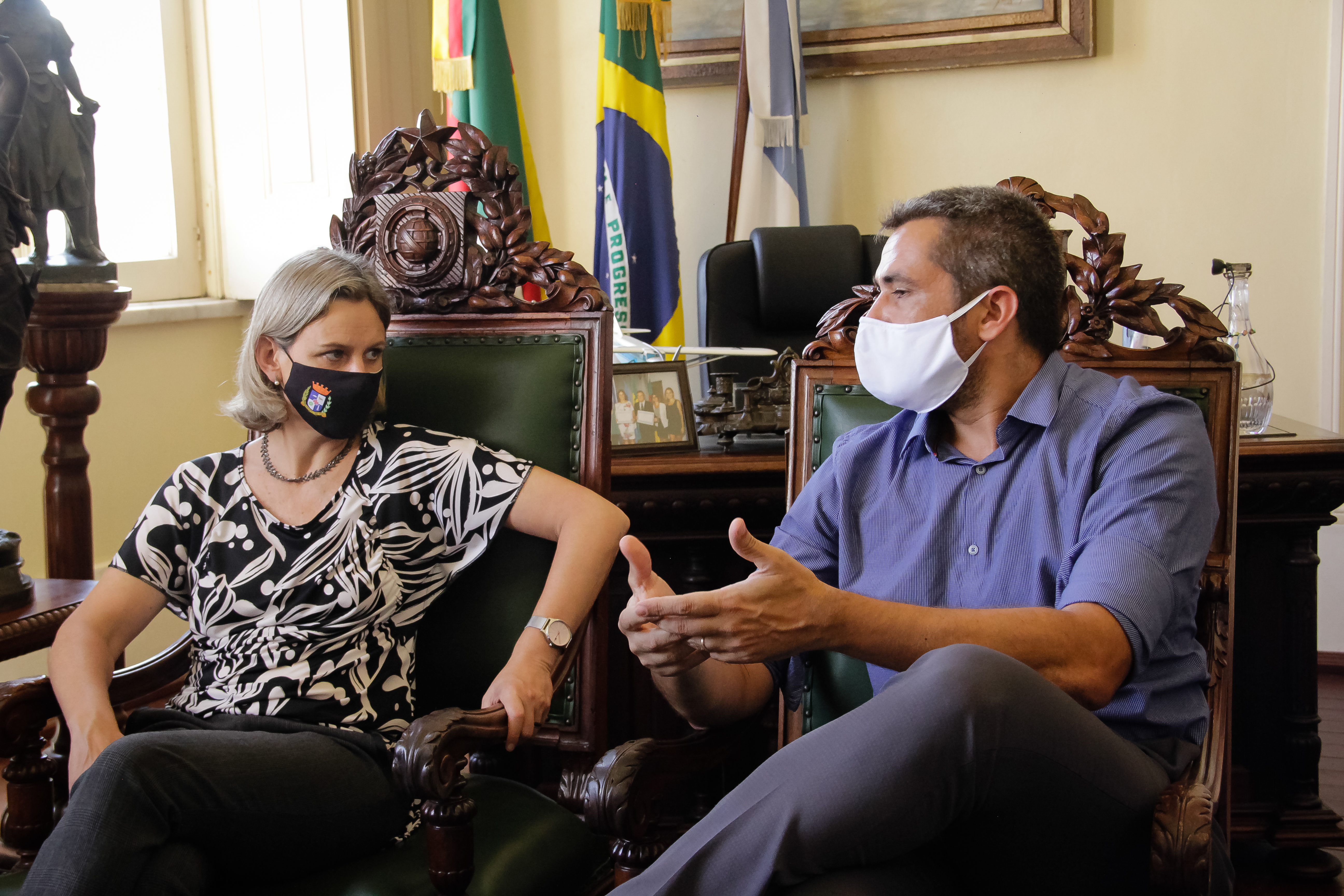 Formato e execução do evento foram temas centrais da reunião, devido ao contexto da pandemia