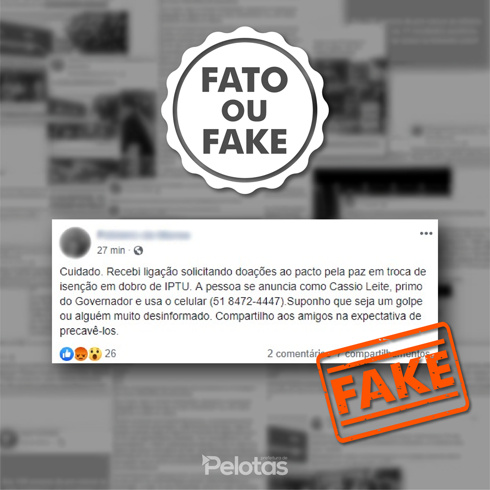 Atenção para novo golpe que vem sendo aplicado