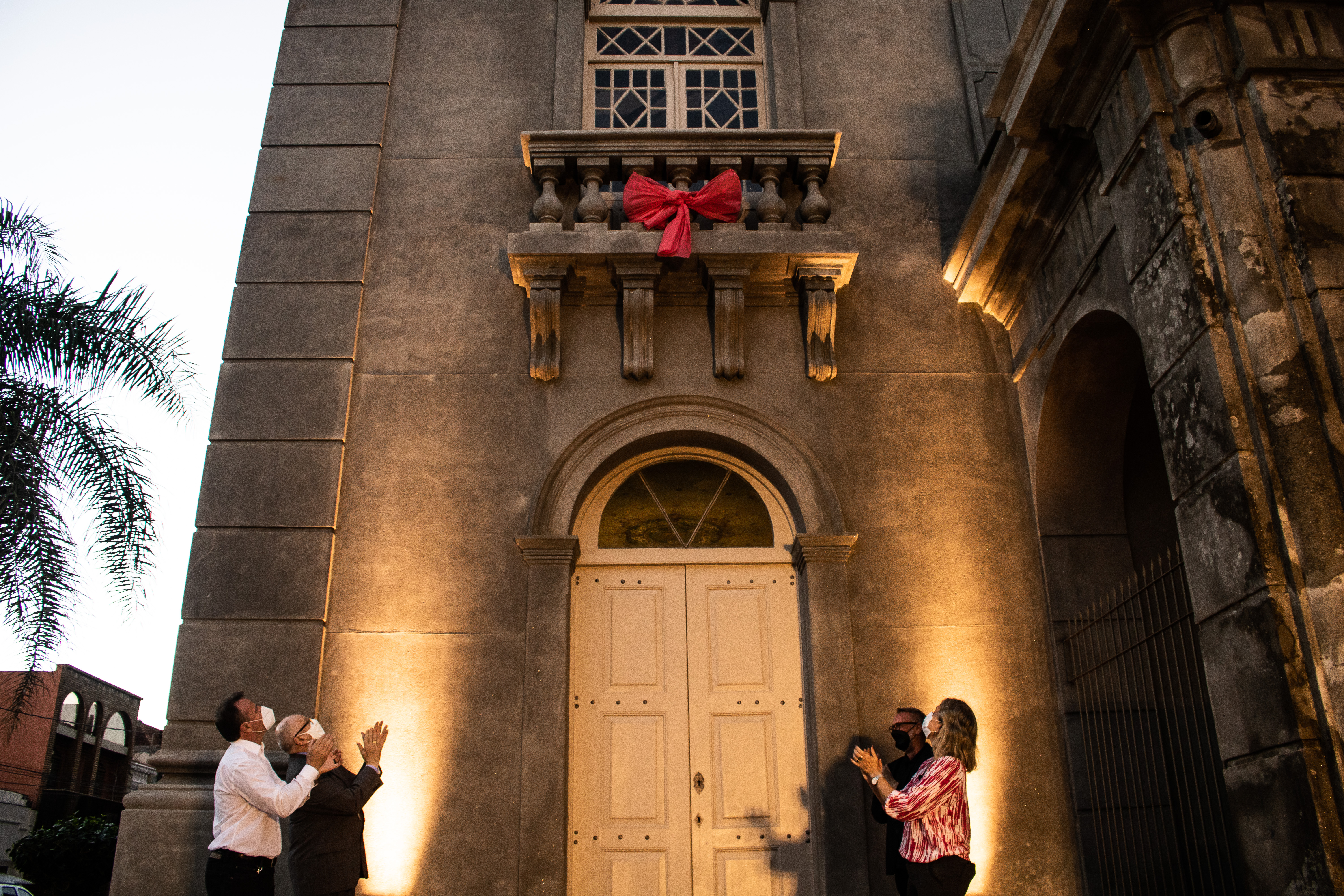 Restauro da Torre Sul da Igreja Matriz de Pelotas foi entregue nesta quinta-feira (16)