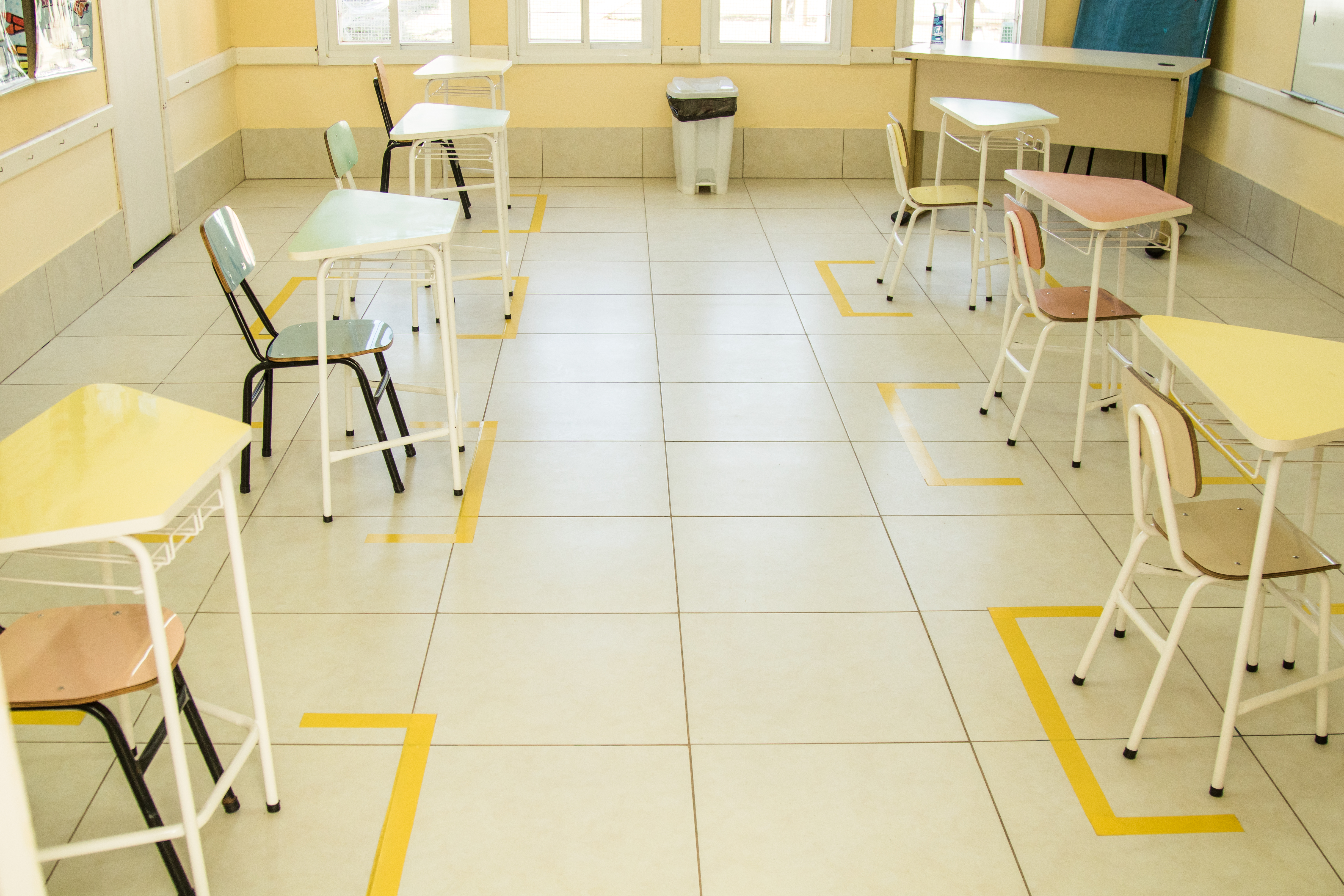Escolas da rede municipal se preparam para retomada presencial na próxima semana, seguindo os protocolos de prevenção e monitoramento previstos pelo governo do Estado