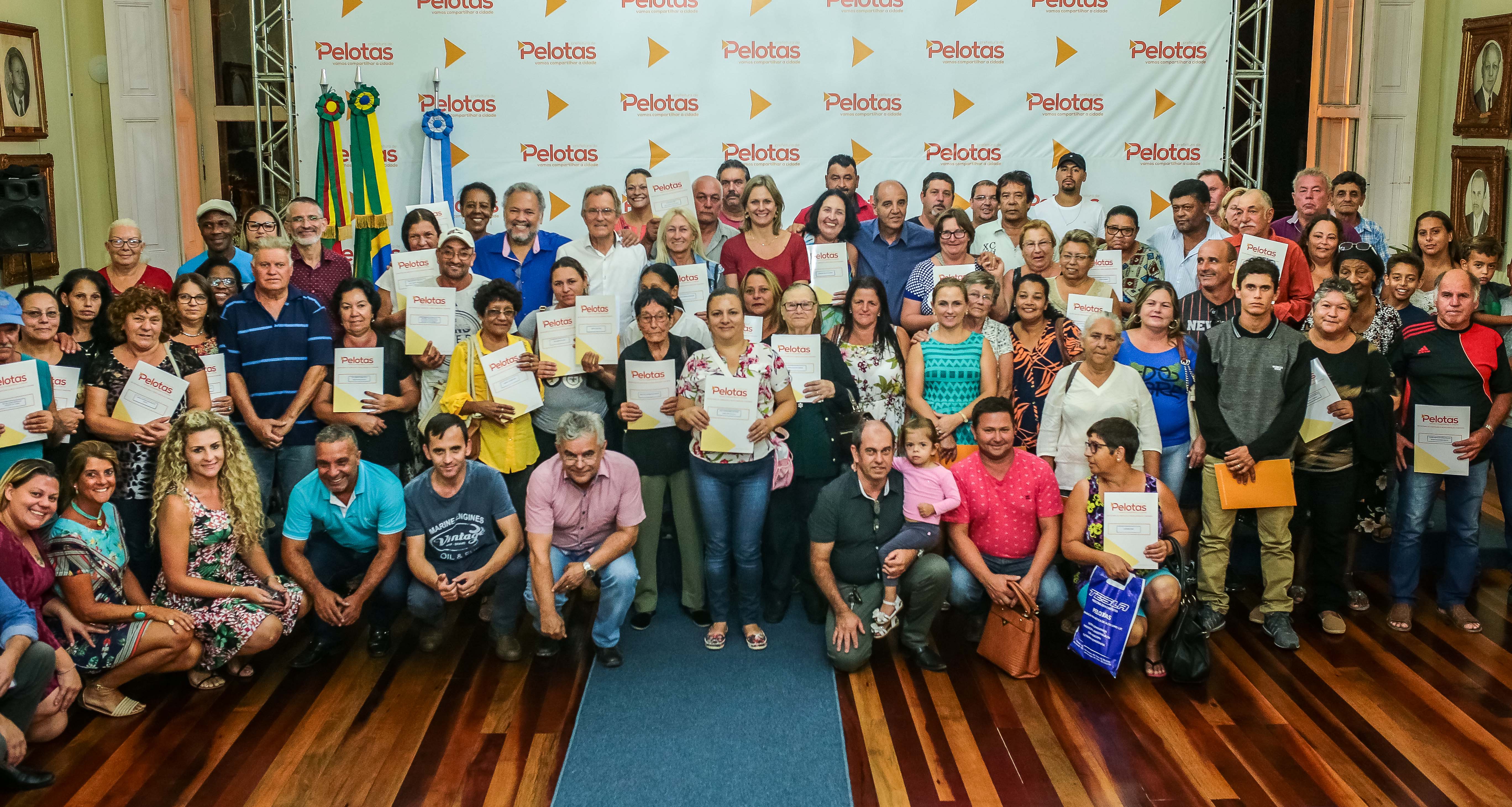 Nas duas primeiras regularizações de 2018, 173 famílias foram beneficiadas