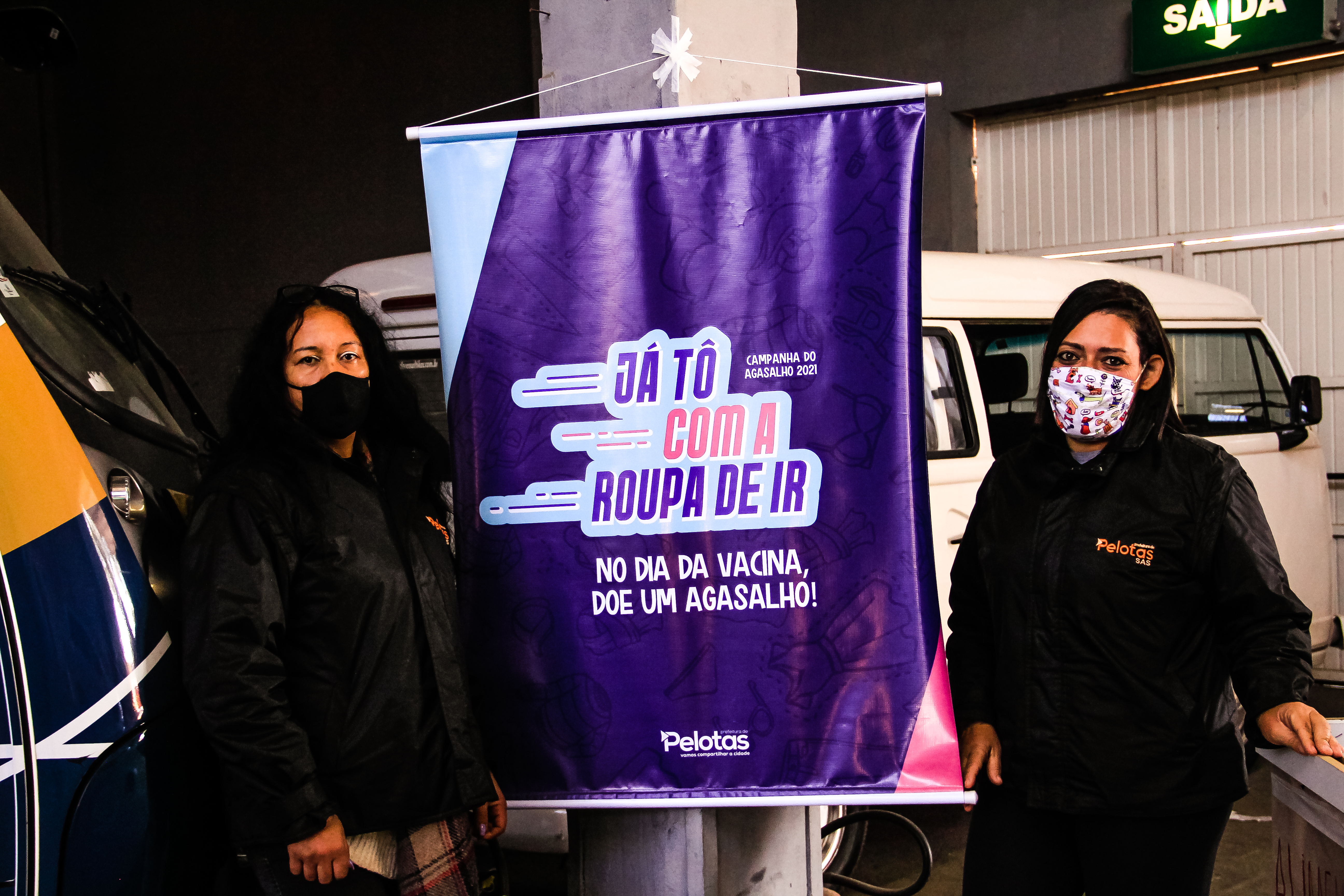 Doações são direcionadas a pessoas em situação de vulnerabilidade social do município