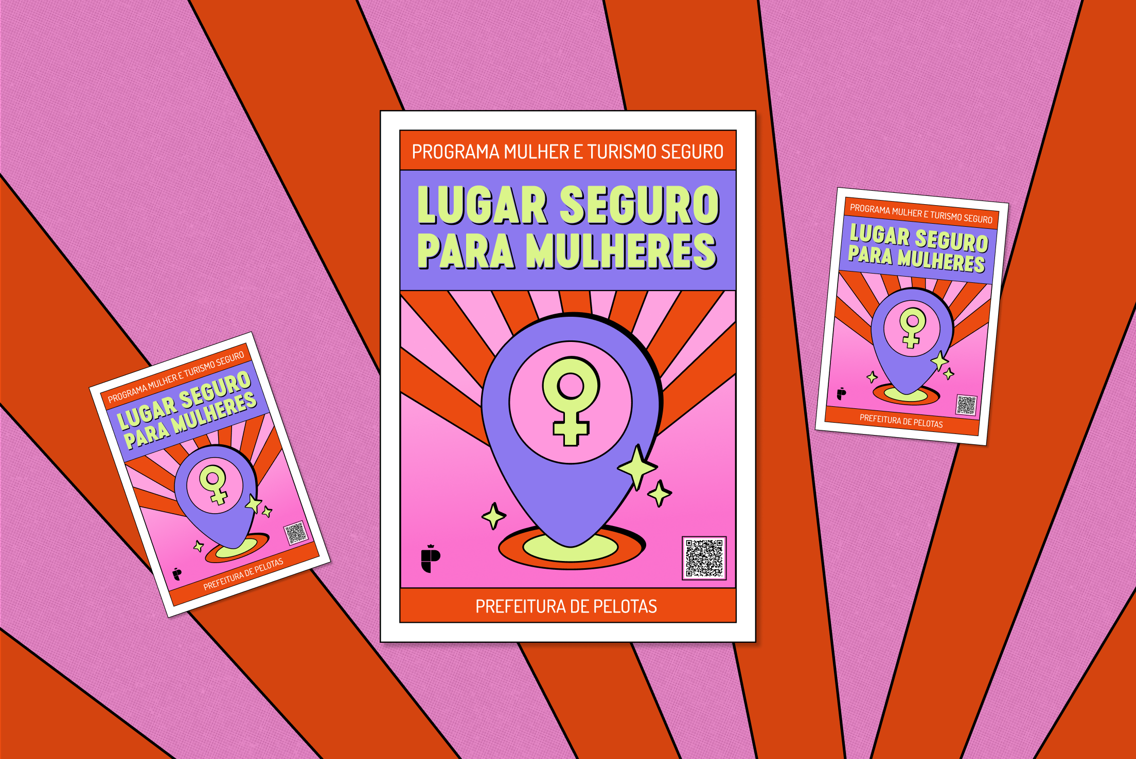 Identificação vai sinalizar espaços comprometidos com proteção e acolhimento às mulheres