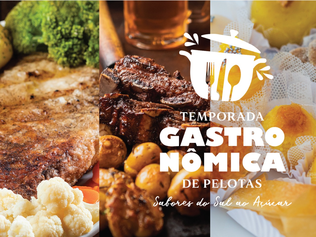 Mais de vinte empreendimentos participam com menu que varia entre carnes, frutos do mar, pratos vegetarianos, cafés, salgados, doces tradicionais e diet entre outros