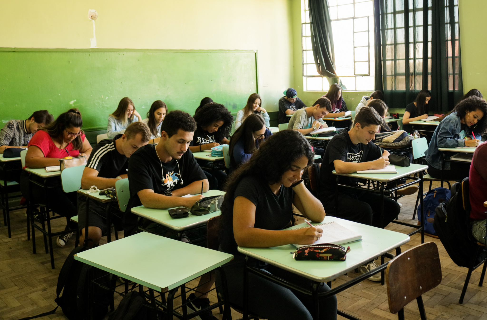 Cerca de 210 estudantes do Colégio Pelotense iniciaram 2019 com um objetivo bem definido: conquistar uma vaga na universidade