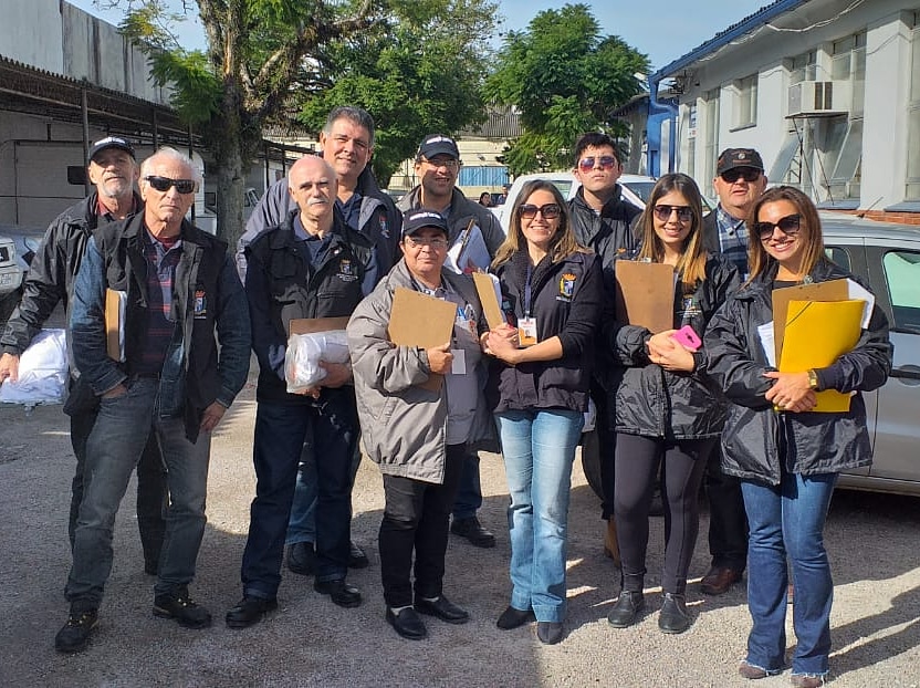 Feira começou nessa quarta (5) já com atuação da Vigilância Sanitária, departamento da Secretaria de Saúde