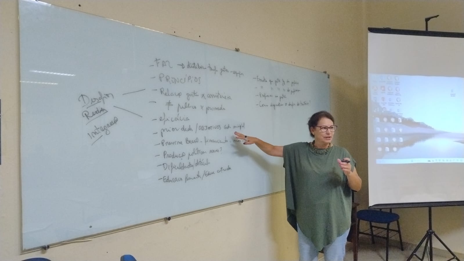 Momento fez parte do início das aulas teóricas das residências médicas e multiprofissionais