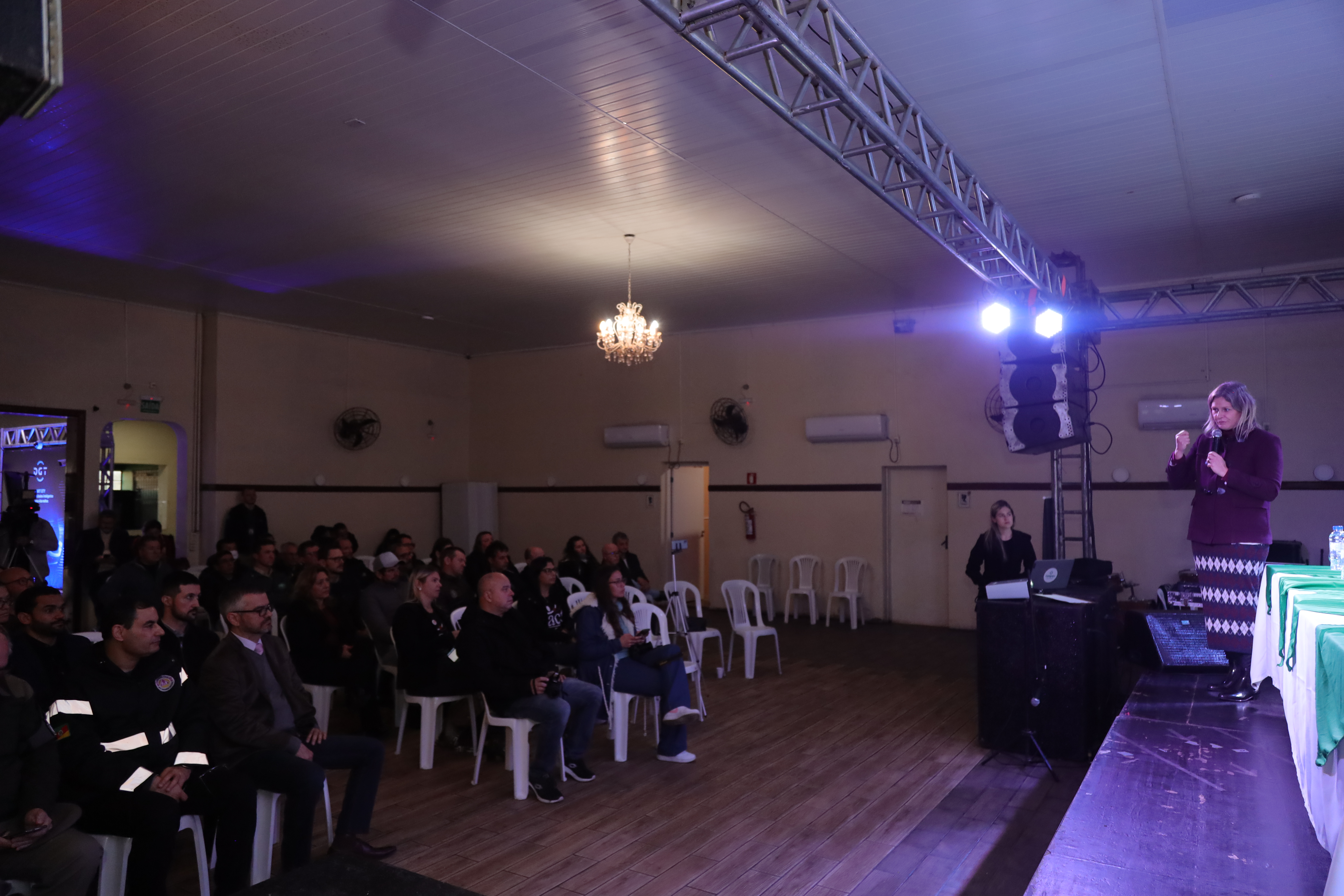 Prefeita apresentou o Pacto Pelotas pela Paz em fórum promovido pelo Gabinete de Gestão Integrada do município de Canguçu